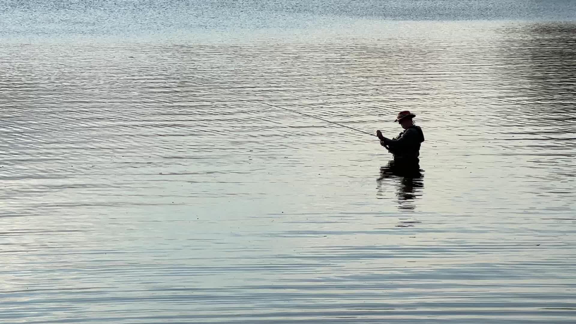 Daily life along Lake Wilcox