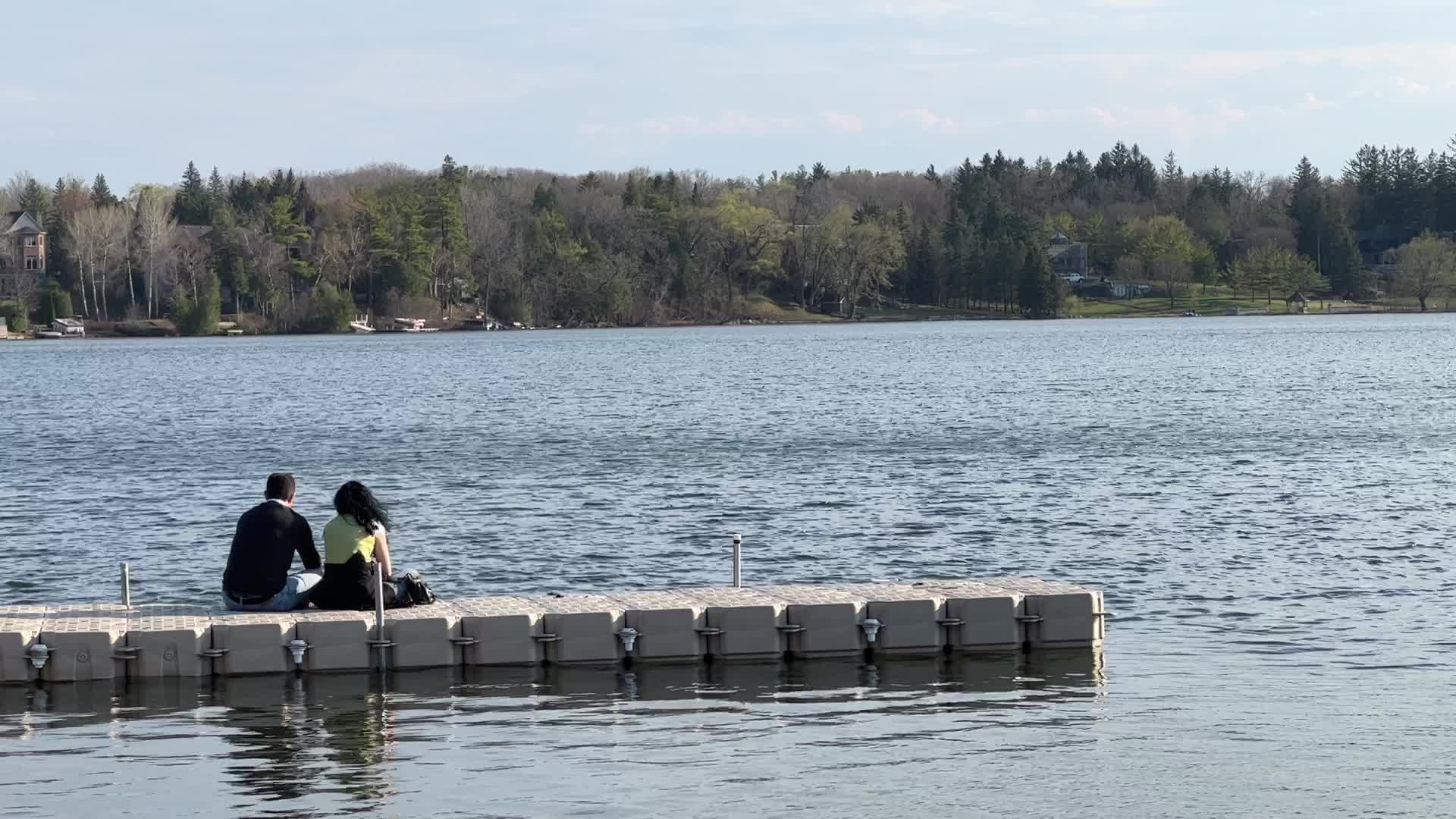 Daily life along Lake Wilcox