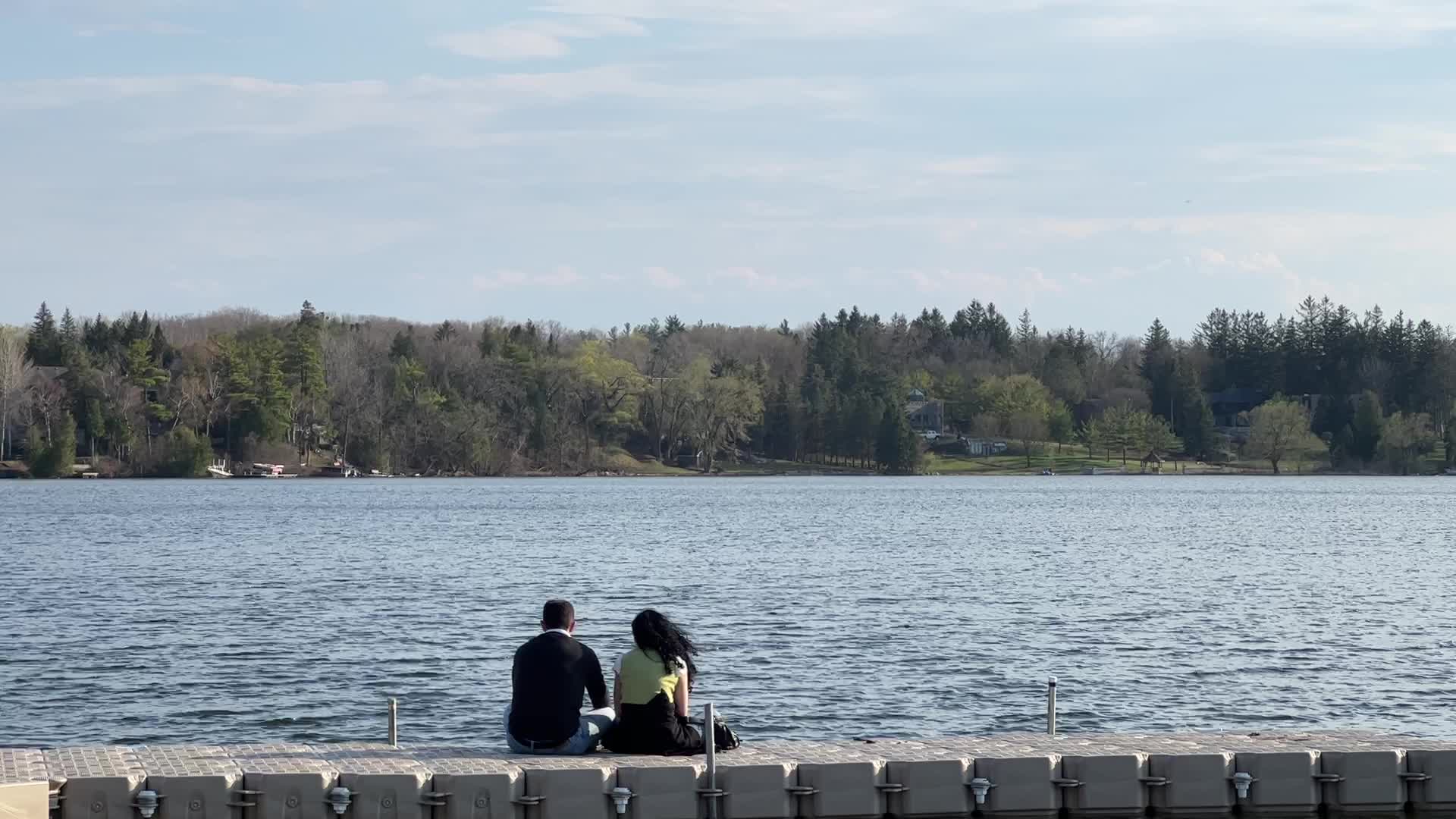 Daily life along Lake Wilcox