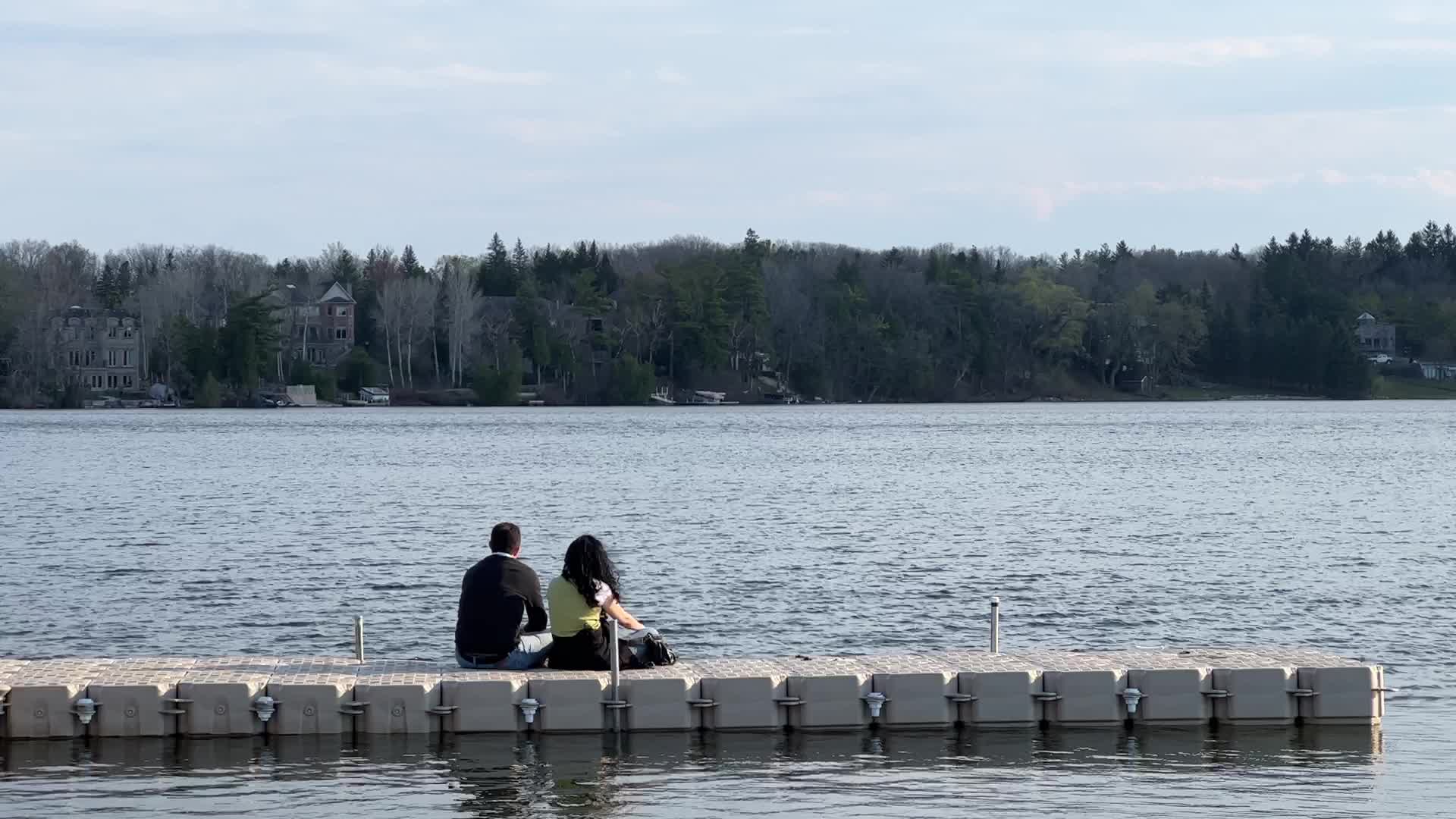 Daily life along Lake Wilcox