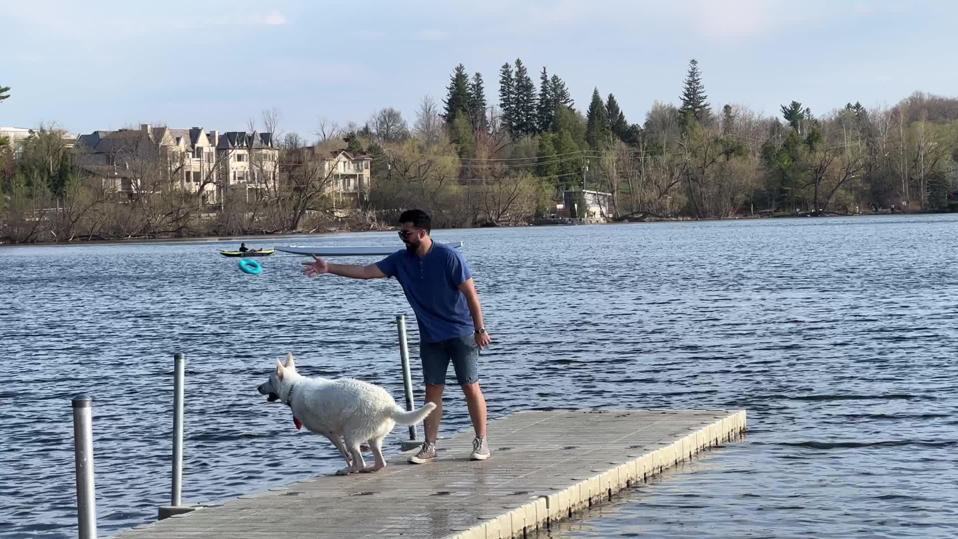 Daily life along Lake Wilcox