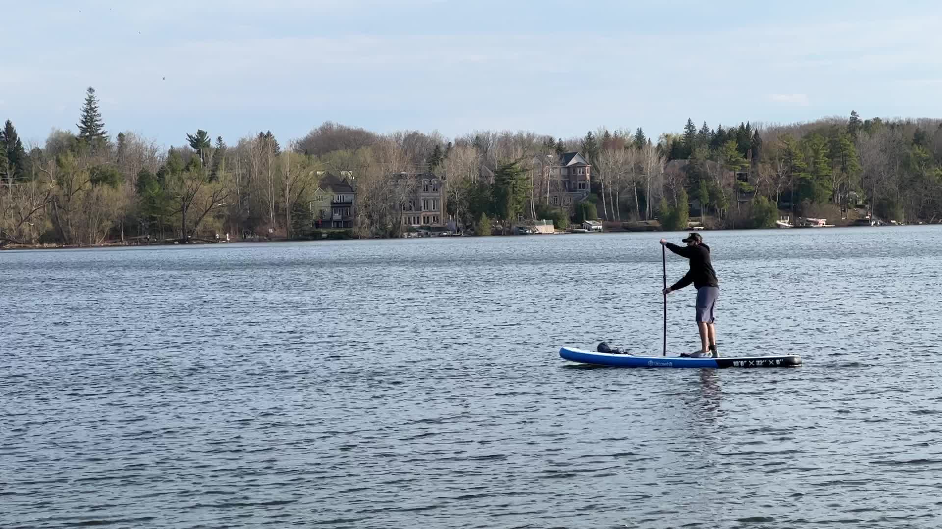 Daily life along Lake Wilcox