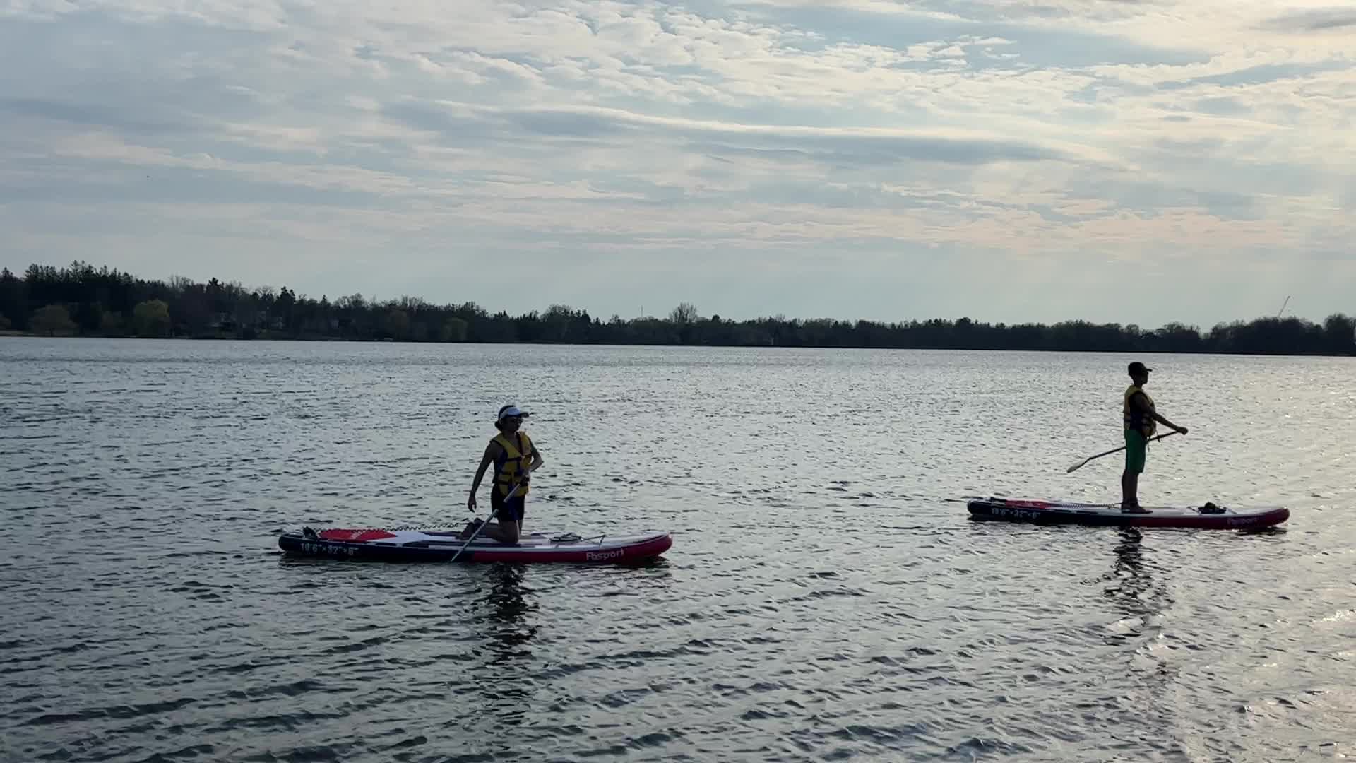 Daily life along Lake Wilcox