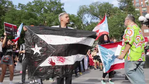 Emergency Indignation Rally in solidarity with Puerto Rico