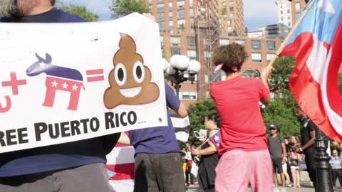 Emergency Indignation Rally in solidarity with Puerto Rico