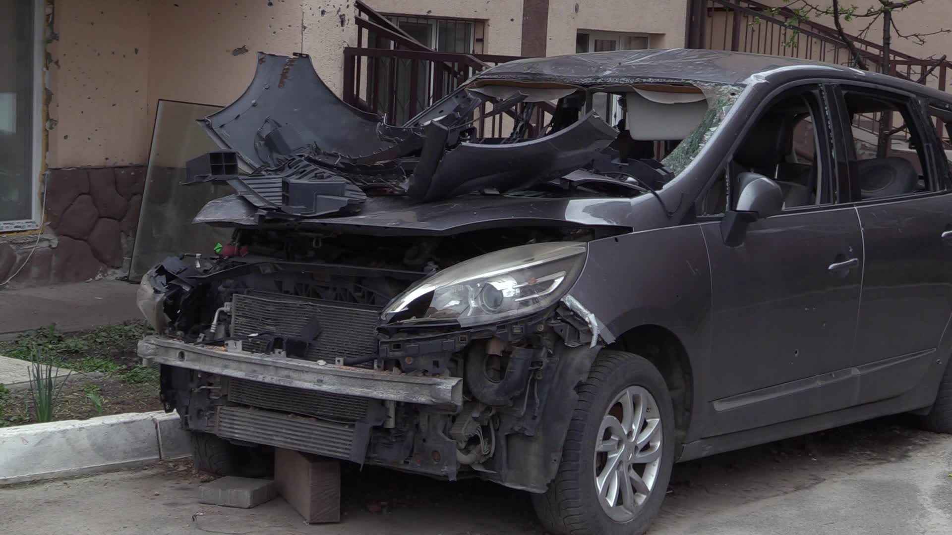 Daily life in the town of Irpin, amid Russia's invasion of Ukraine