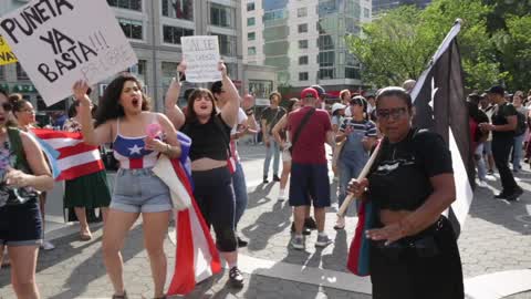 Emergency Indignation Rally in solidarity with Puerto Rico