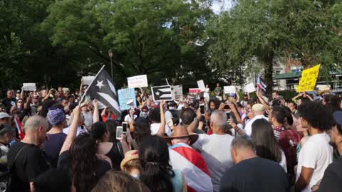 Emergency Indignation Rally in solidarity with Puerto Rico