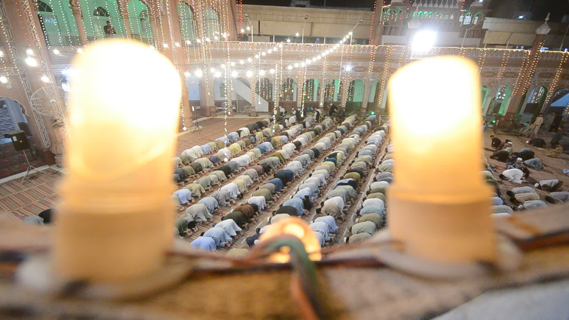 Pakistan holy night Laylat Al Qadr in Ramadan 