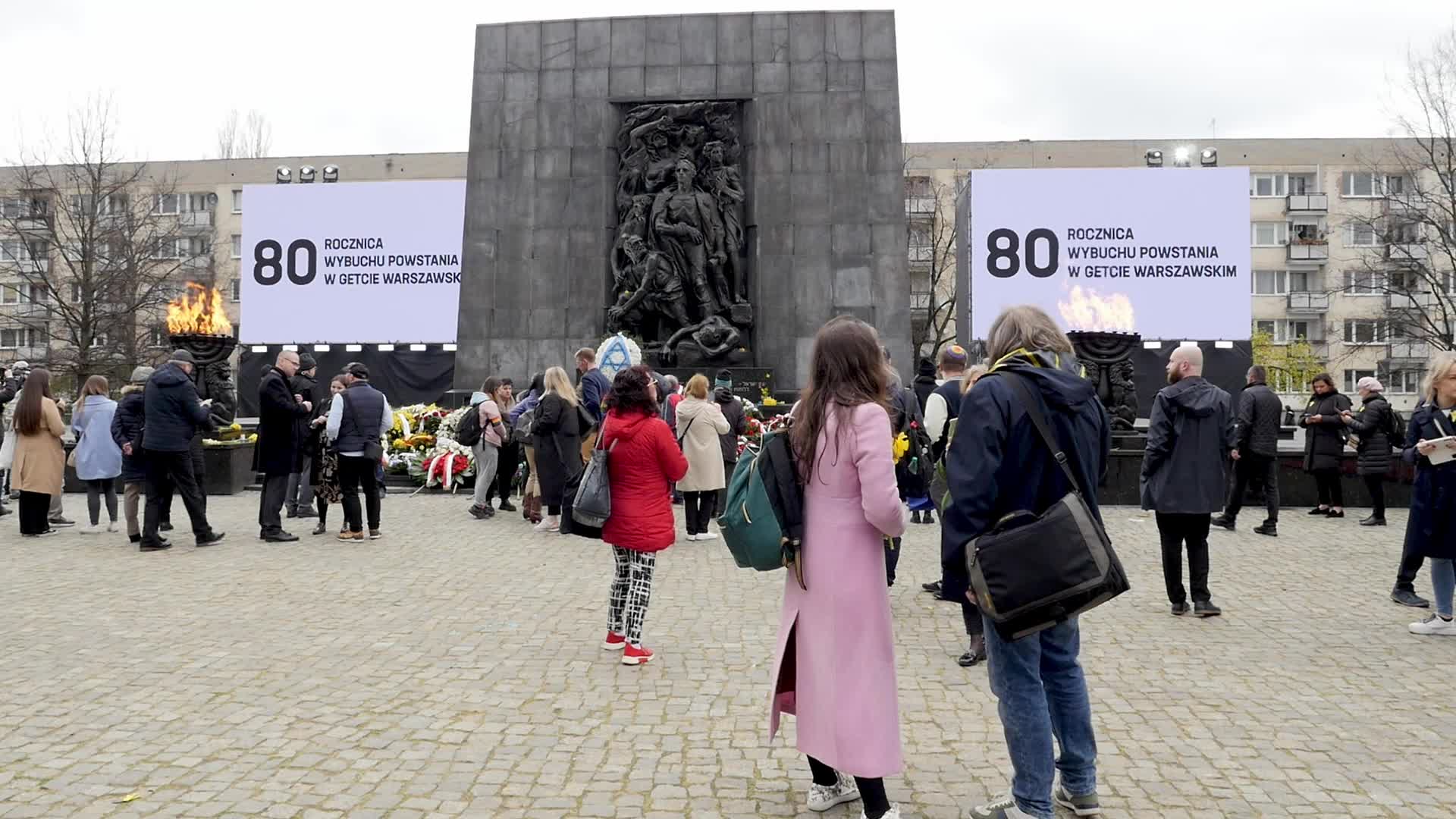 80th Anniversary Of The Outbreak Of The Warsaw Ghetto Uprising