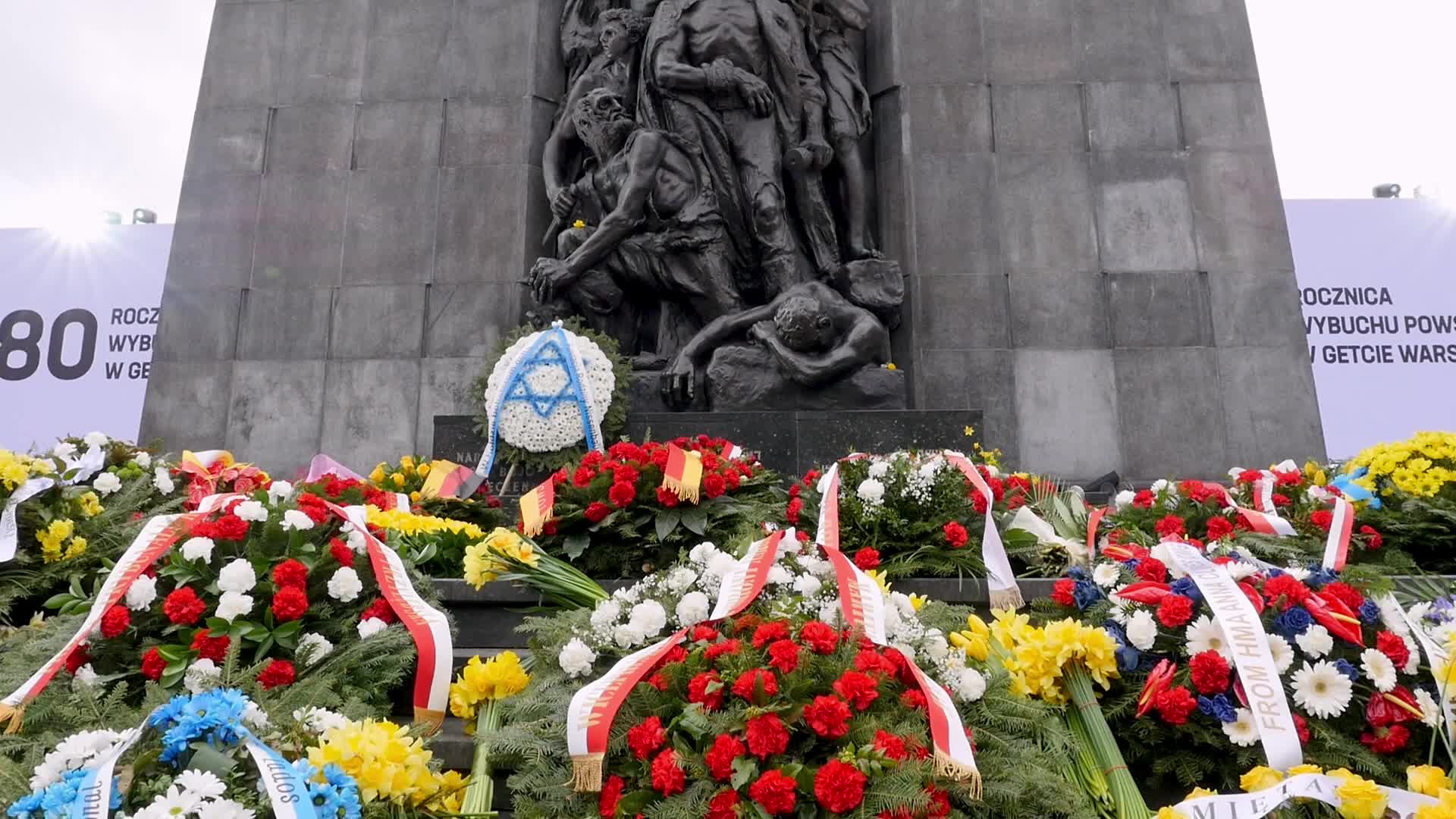 80th Anniversary Of The Outbreak Of The Warsaw Ghetto Uprising