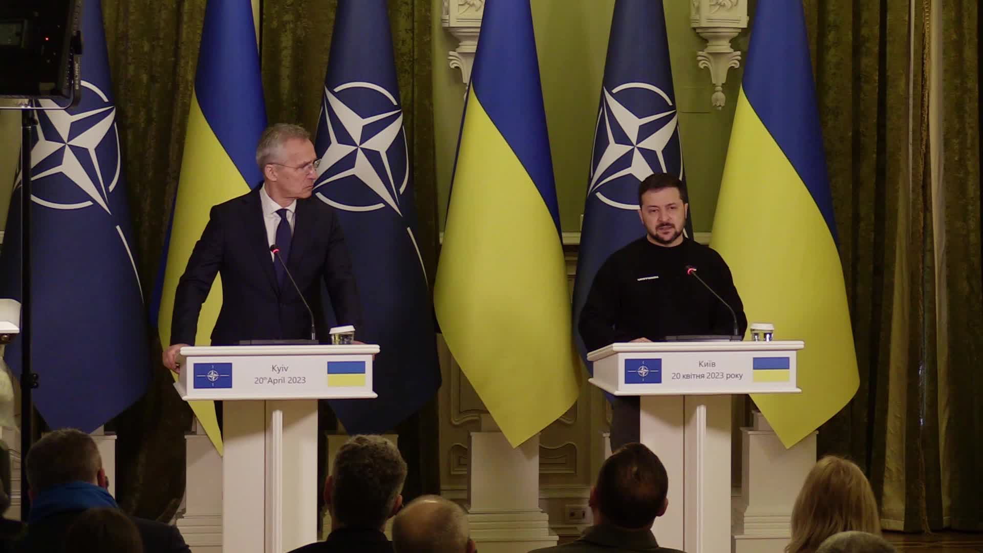 NATO Secretary General Jens Stoltenberg visits Kyiv, amid Russia's invasion of Ukraine
