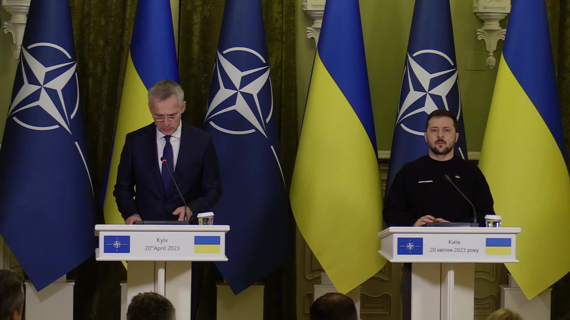 NATO Secretary General Jens Stoltenberg visits Kyiv, amid Russia's invasion of Ukraine