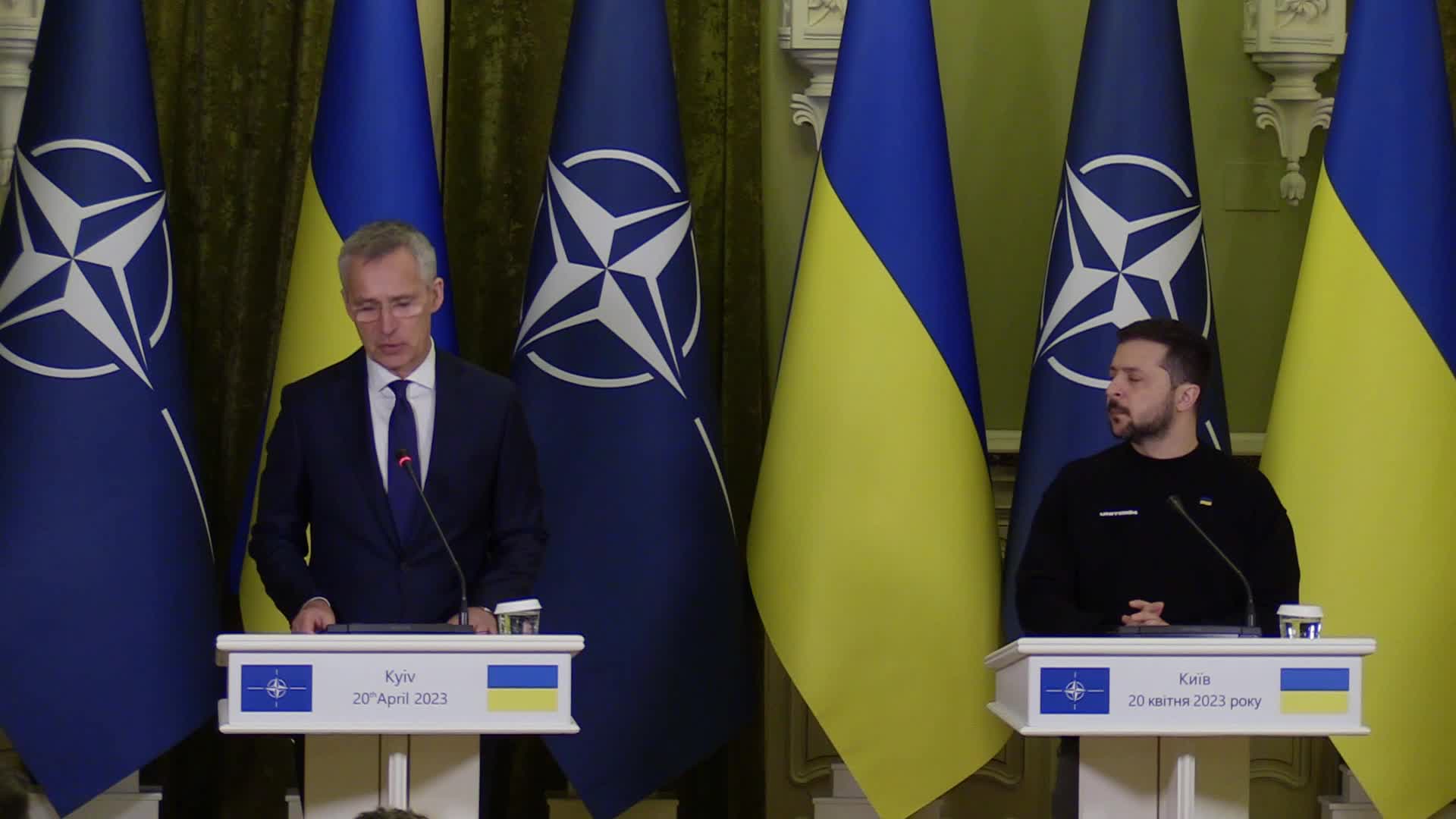 NATO Secretary General Jens Stoltenberg visits Kyiv, amid Russia's invasion of Ukraine