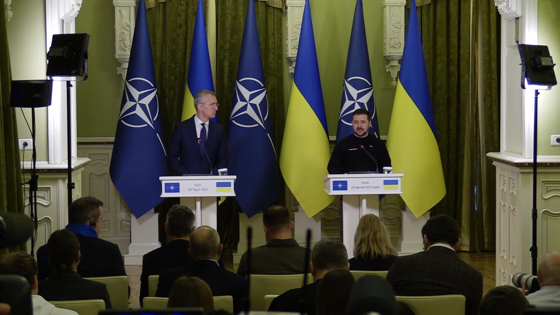 NATO Secretary General Jens Stoltenberg visits Kyiv, amid Russia's invasion of Ukraine