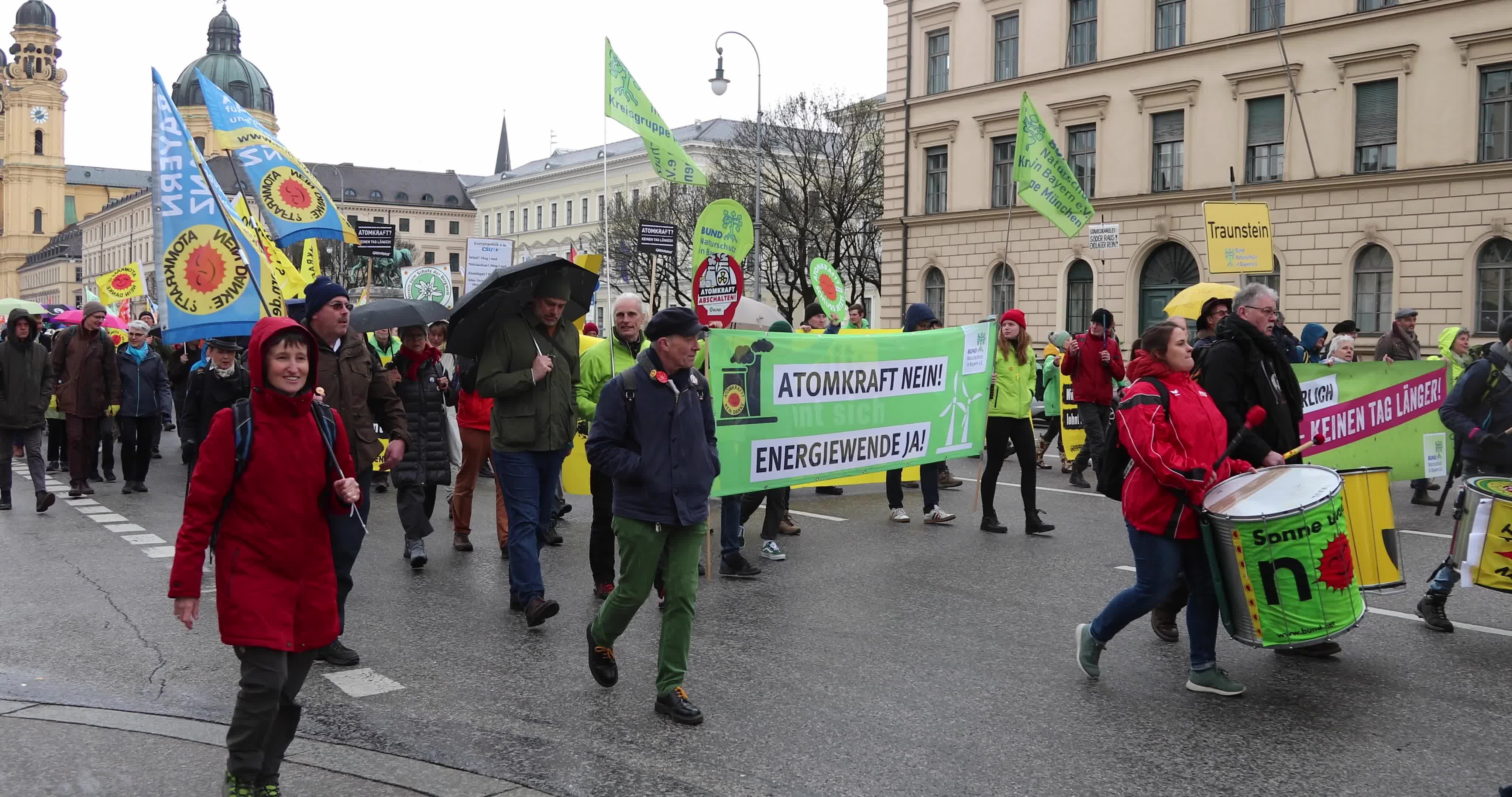 Anti Nuclear Power Demo in Munich