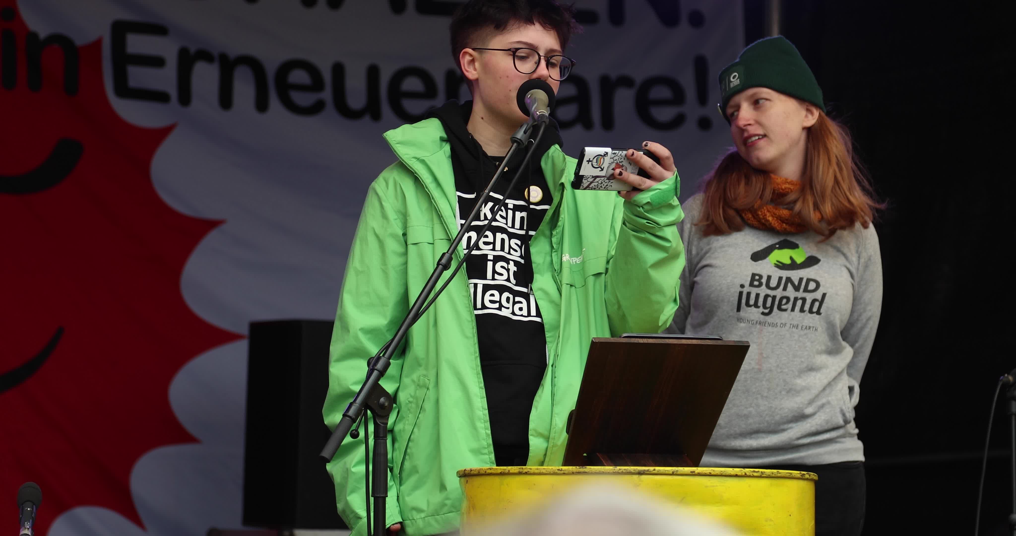 Anti Nuclear Power Demo in Munich