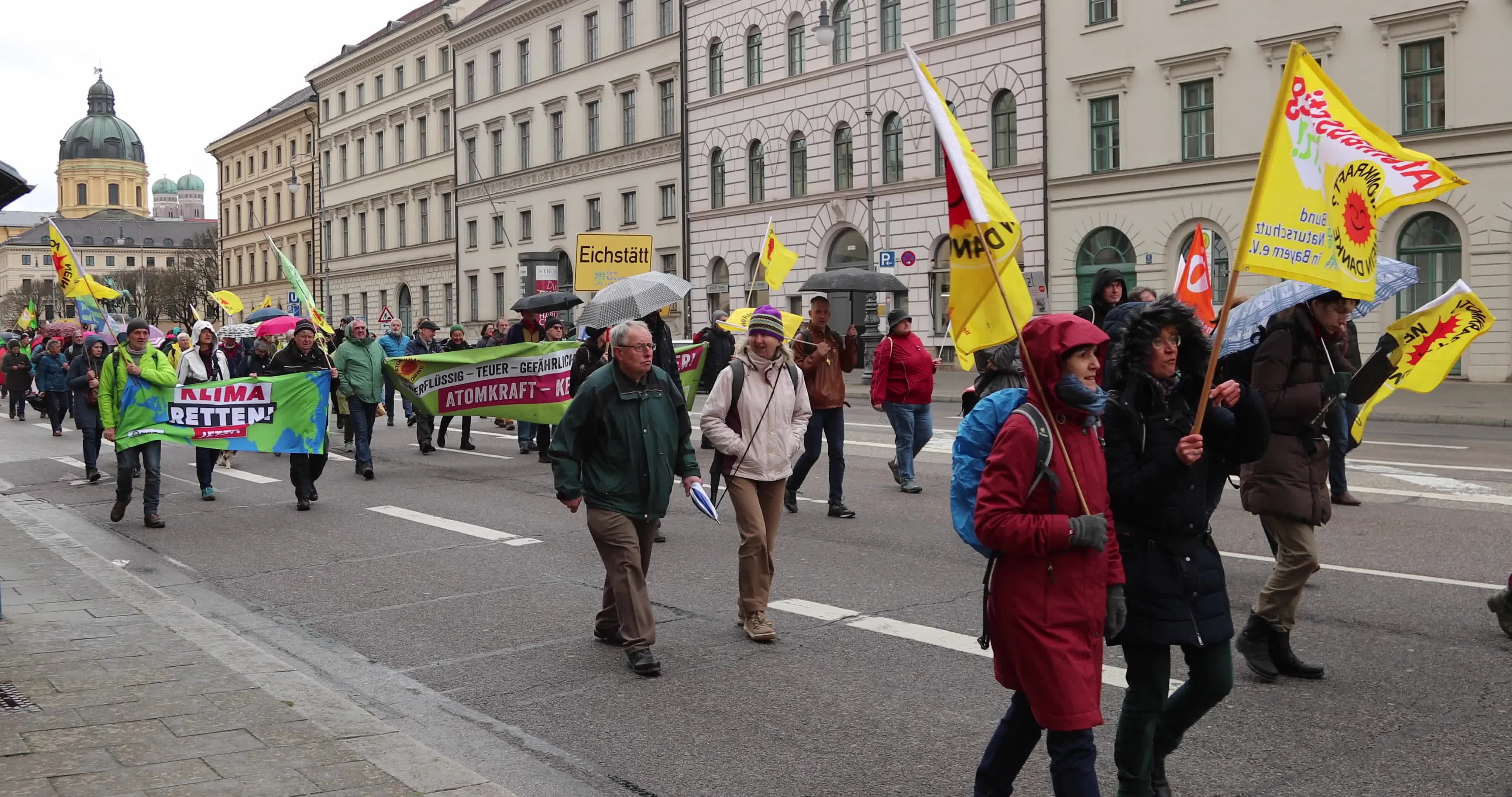 Anti Nuclear Power Demo in Munich