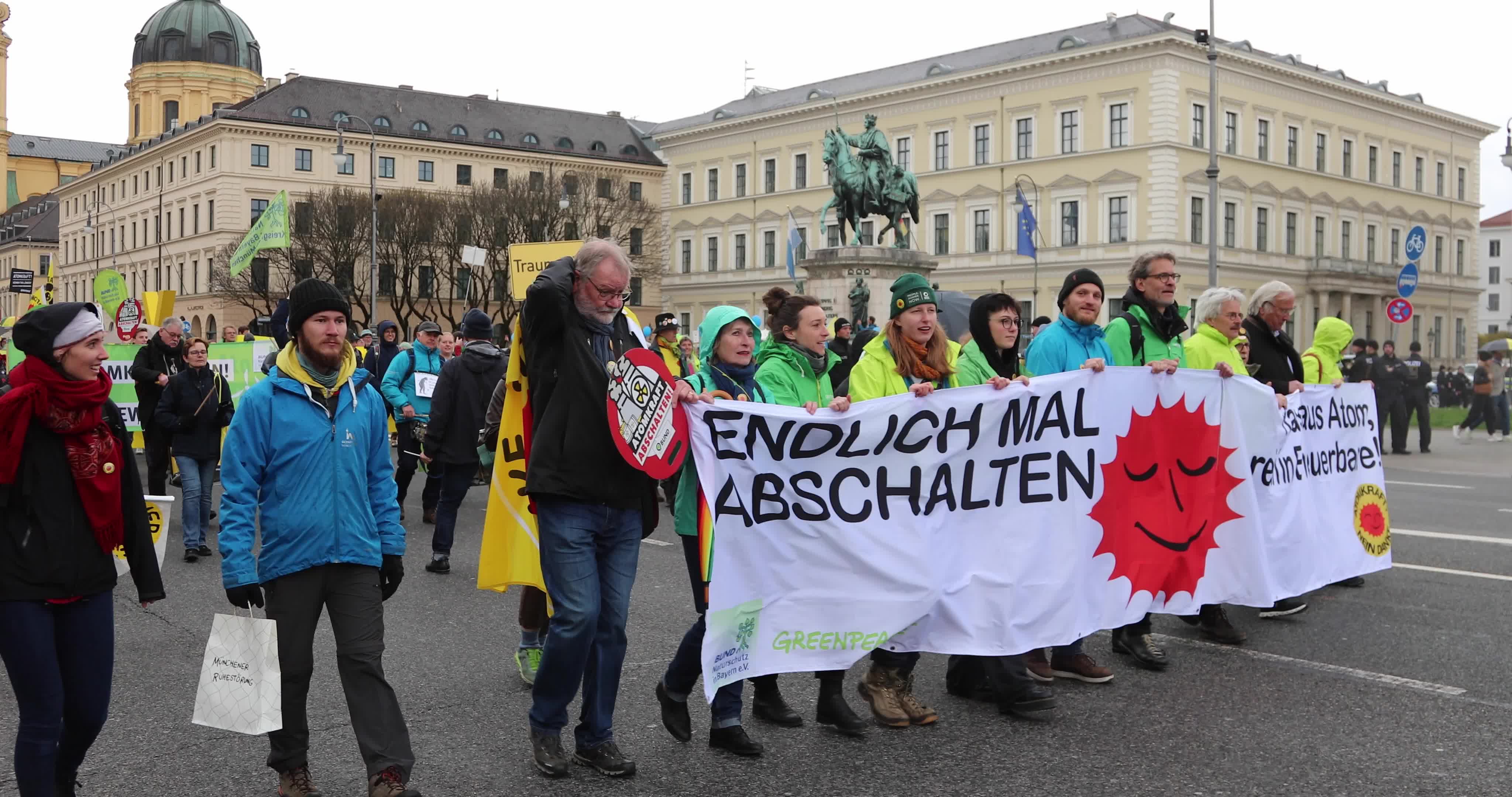 Anti Nuclear Power Demo in Munich