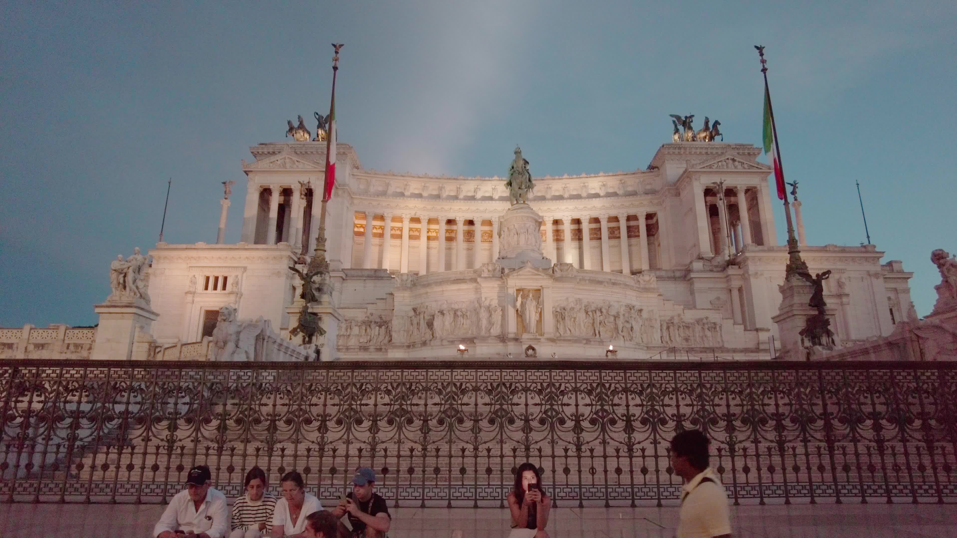 Altar of the Fatherland (Victor Emmanuel II Monument) In Rome, Italy