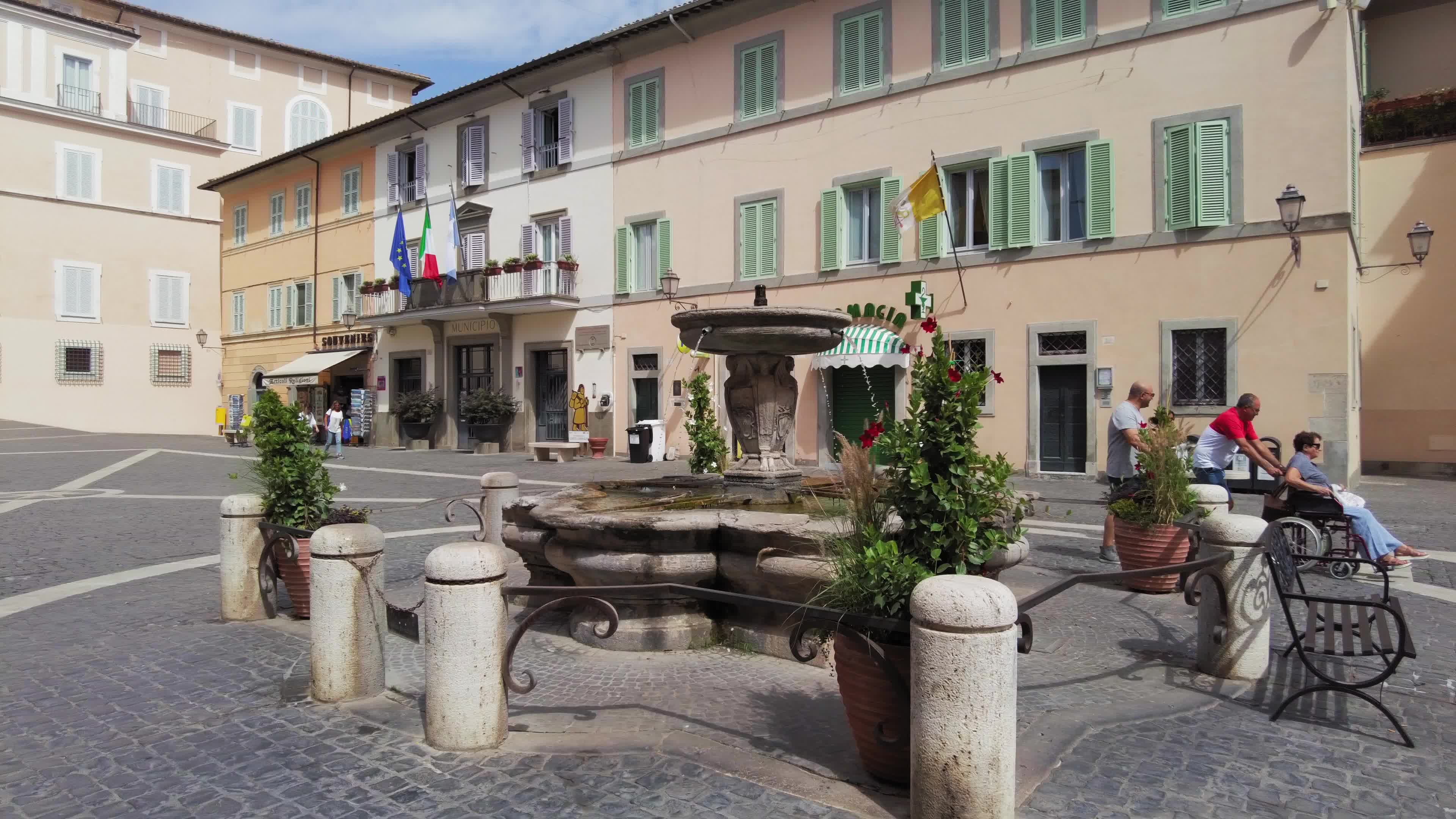 Daily Life In Castel Gandolfo, Italy