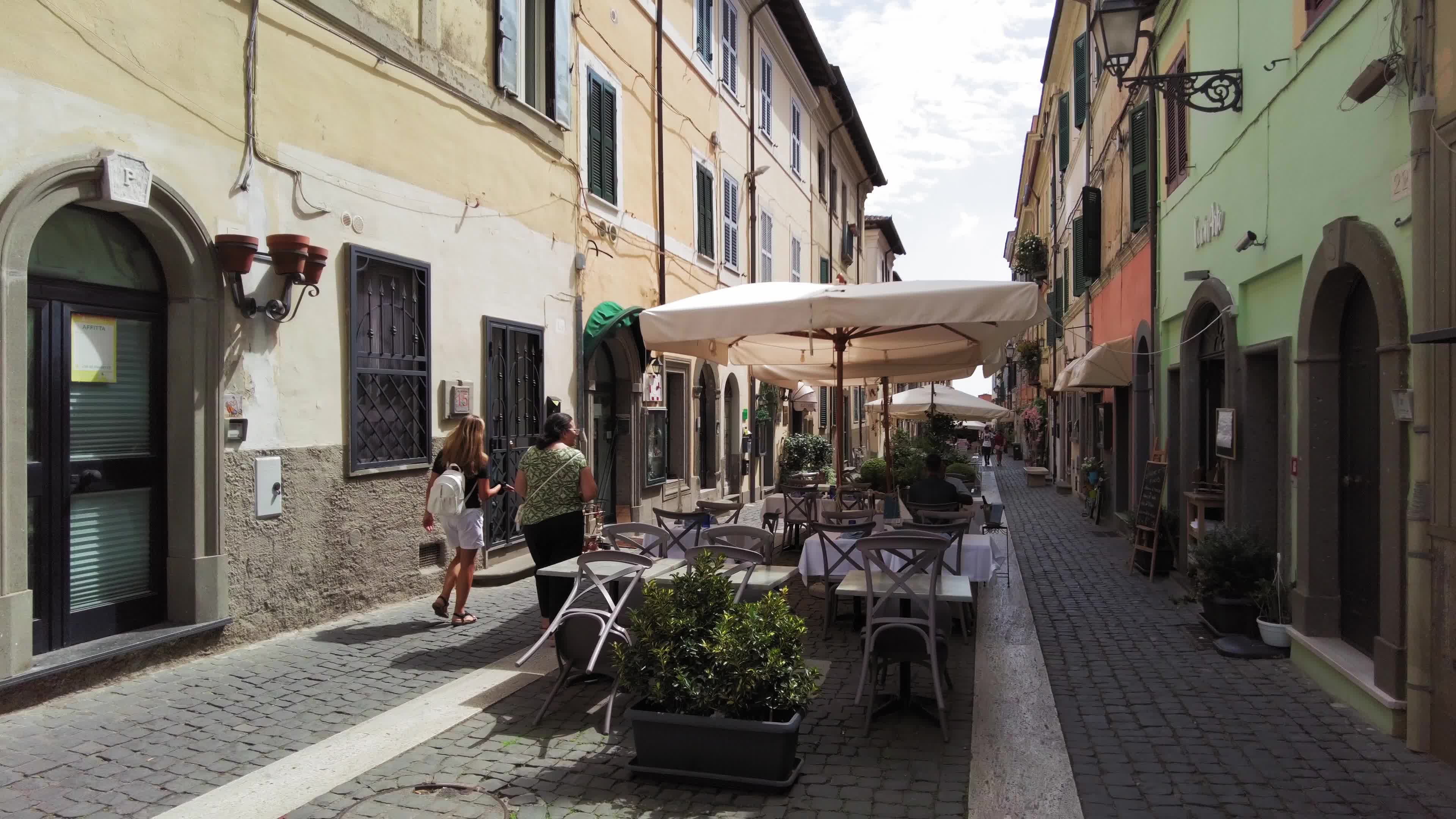 Daily Life In Castel Gandolfo, Italy