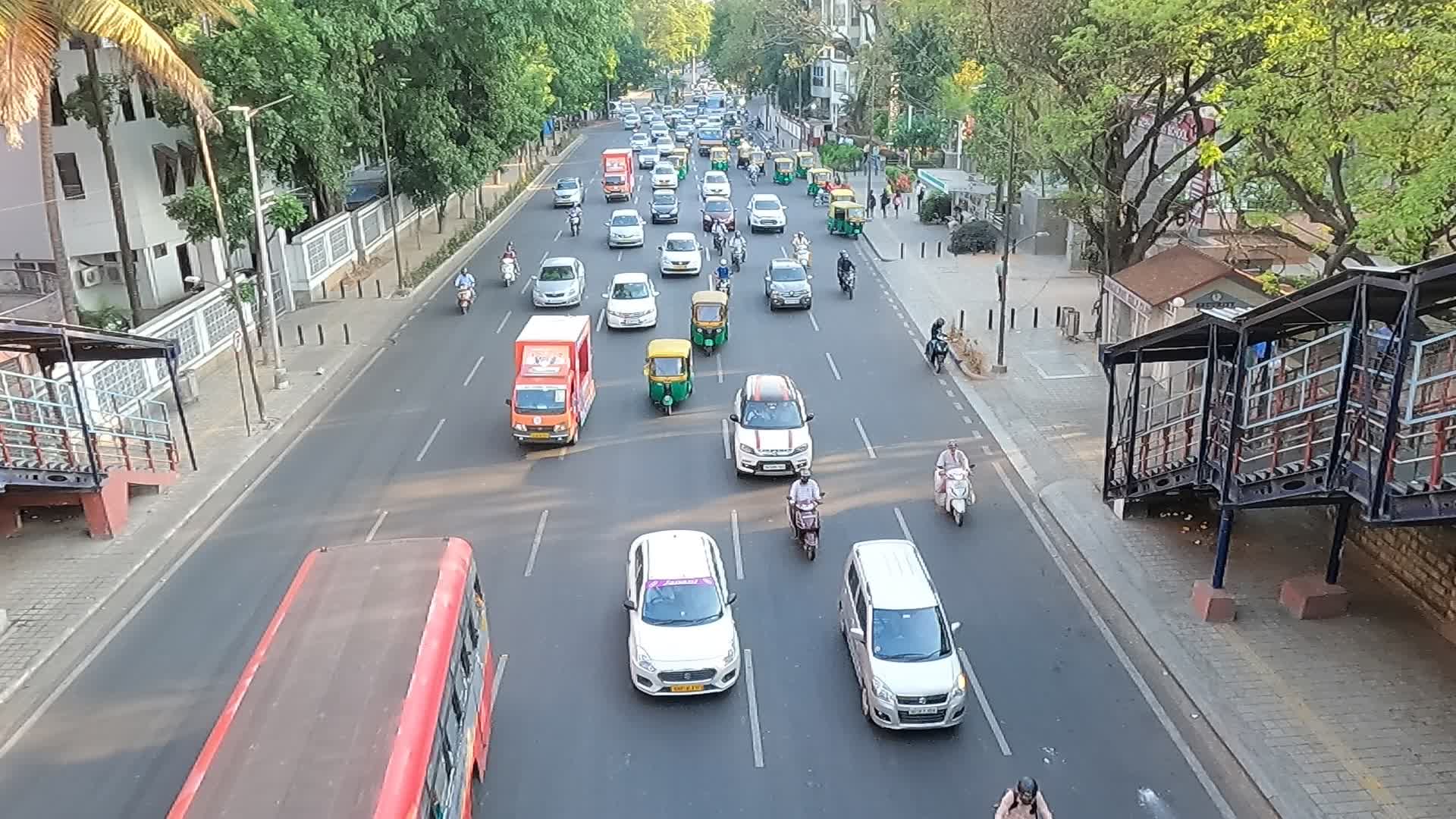 Traffic In Bangalore 