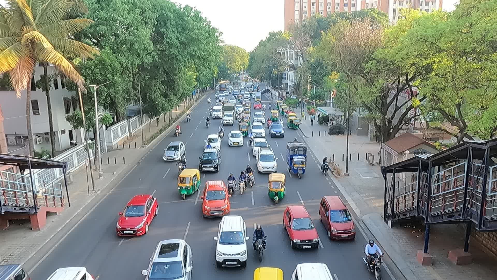 Traffic In Bangalore 