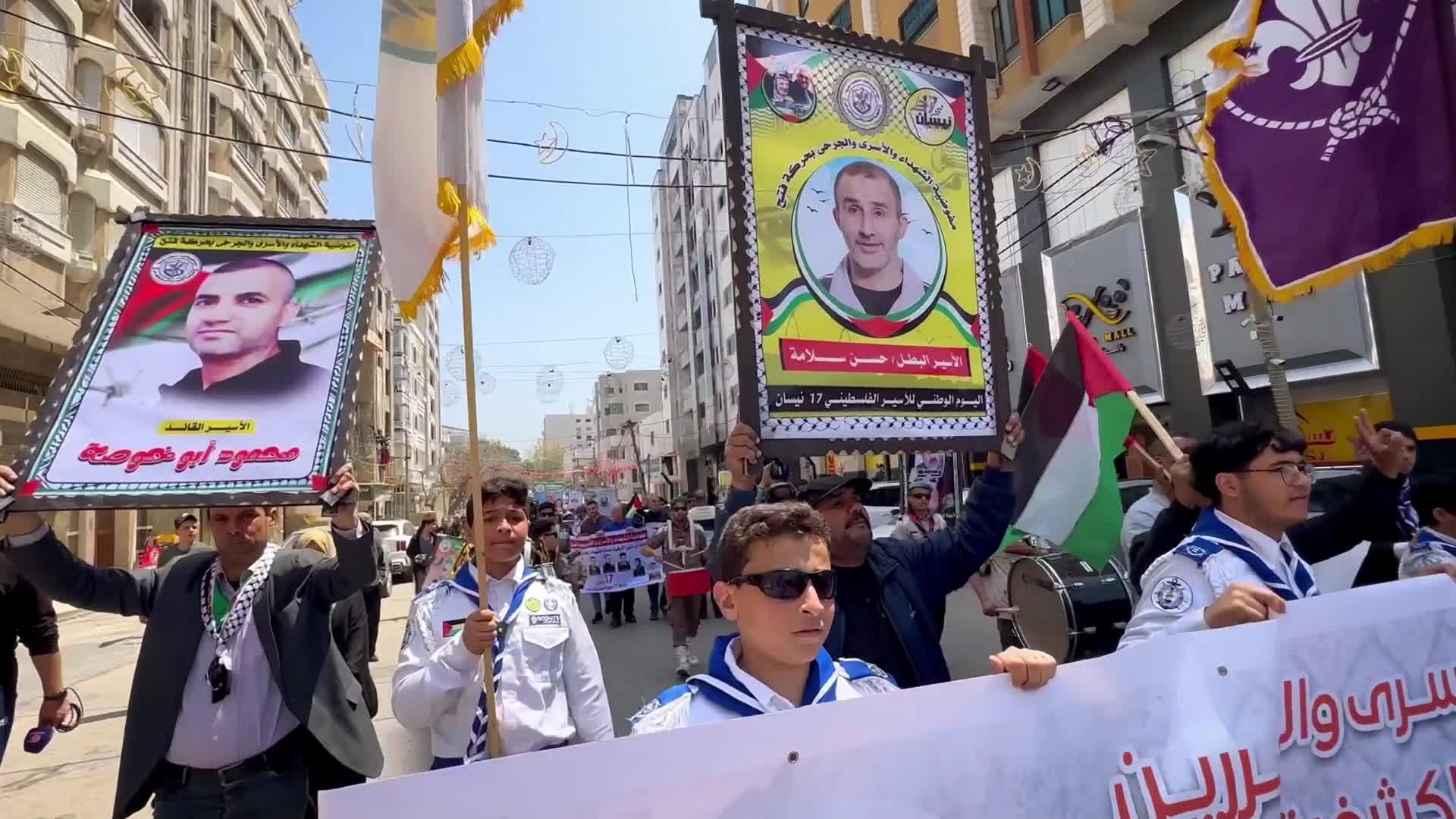 Protest Demanding Release Of Palestinian In Israeli Jails