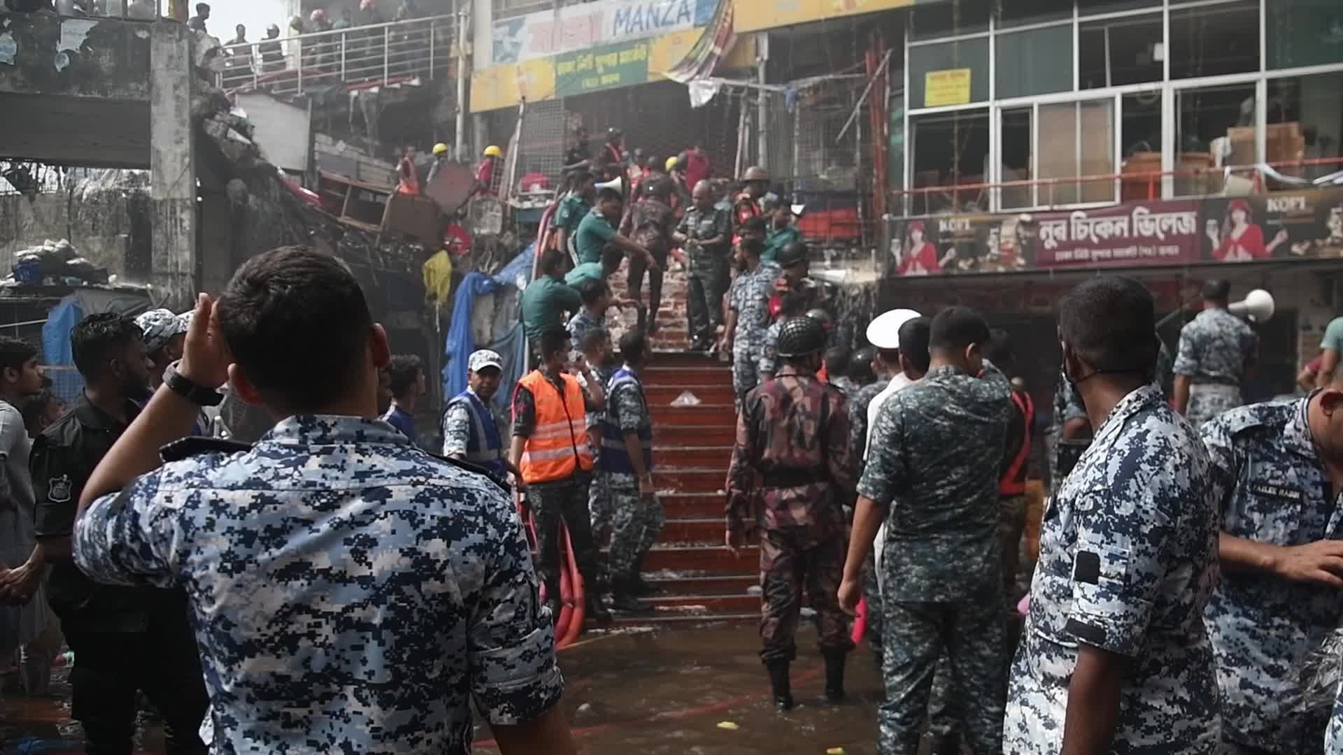 Fire In Dhaka