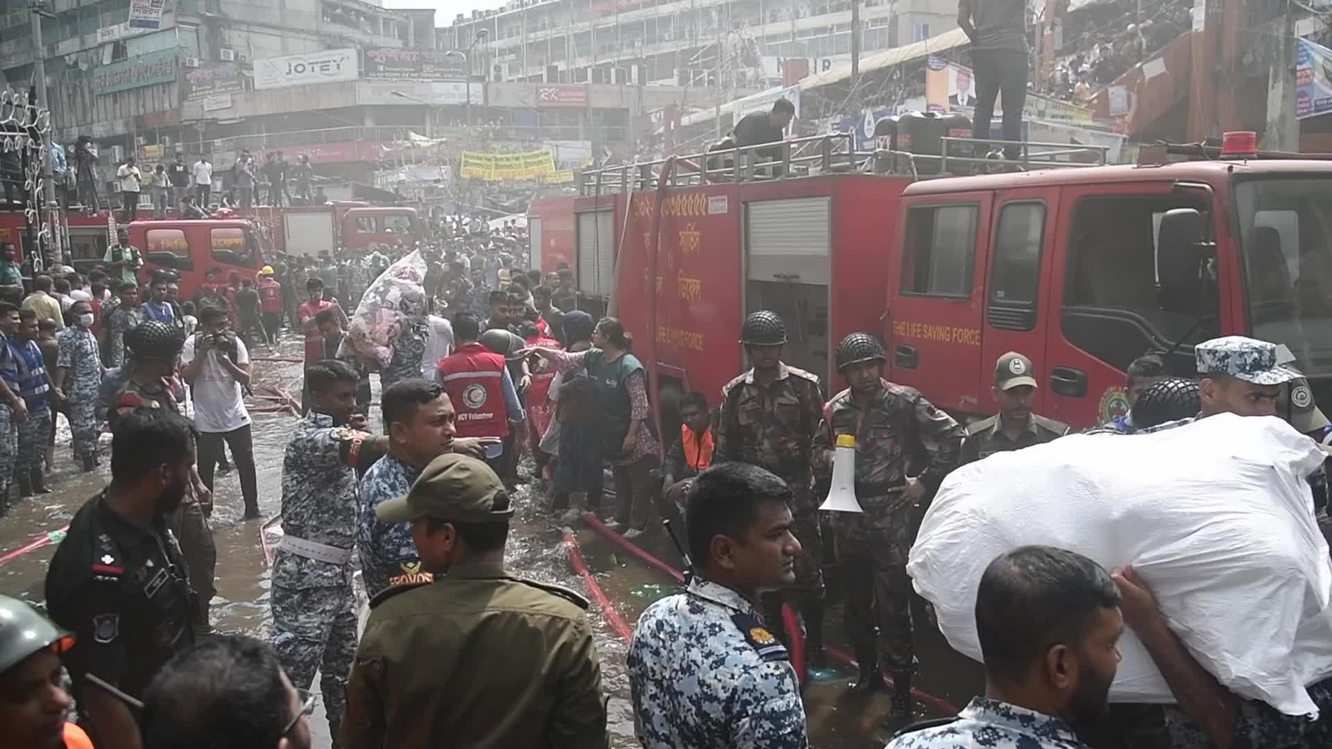 Fire In Dhaka