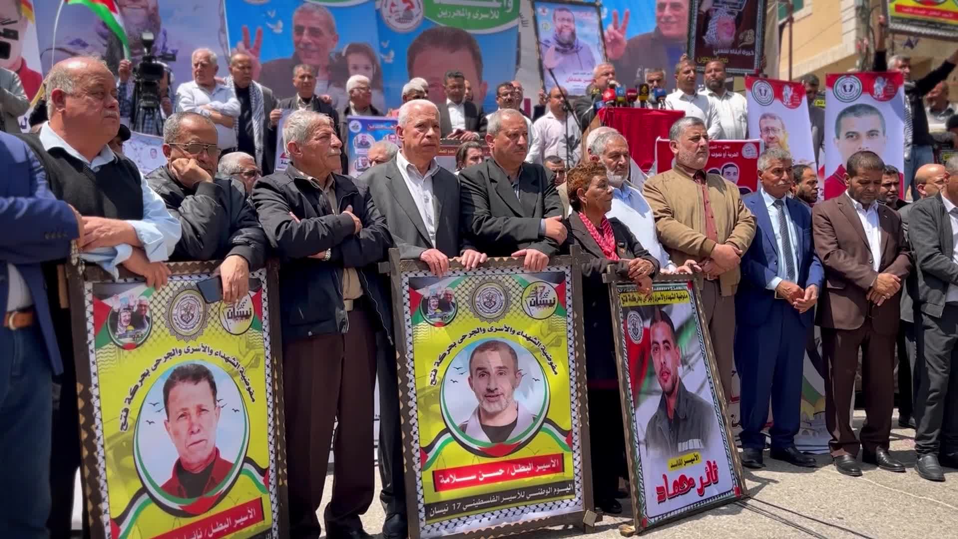 Protest Demanding Release Of Palestinian In Israeli Jails