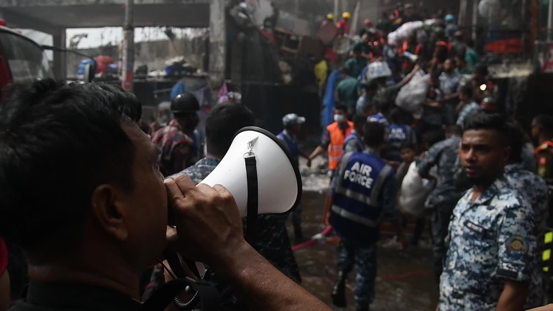 Fire In Dhaka