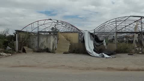 Aftermath of Storm In Halkidiki