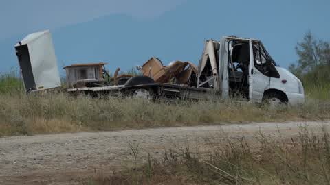 Aftermath of Storm In Halkidiki