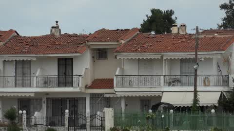 Aftermath of Storm In Halkidiki