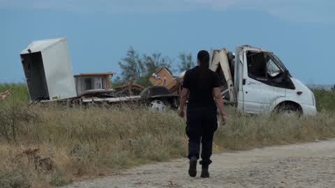 Aftermath of Storm In Halkidiki