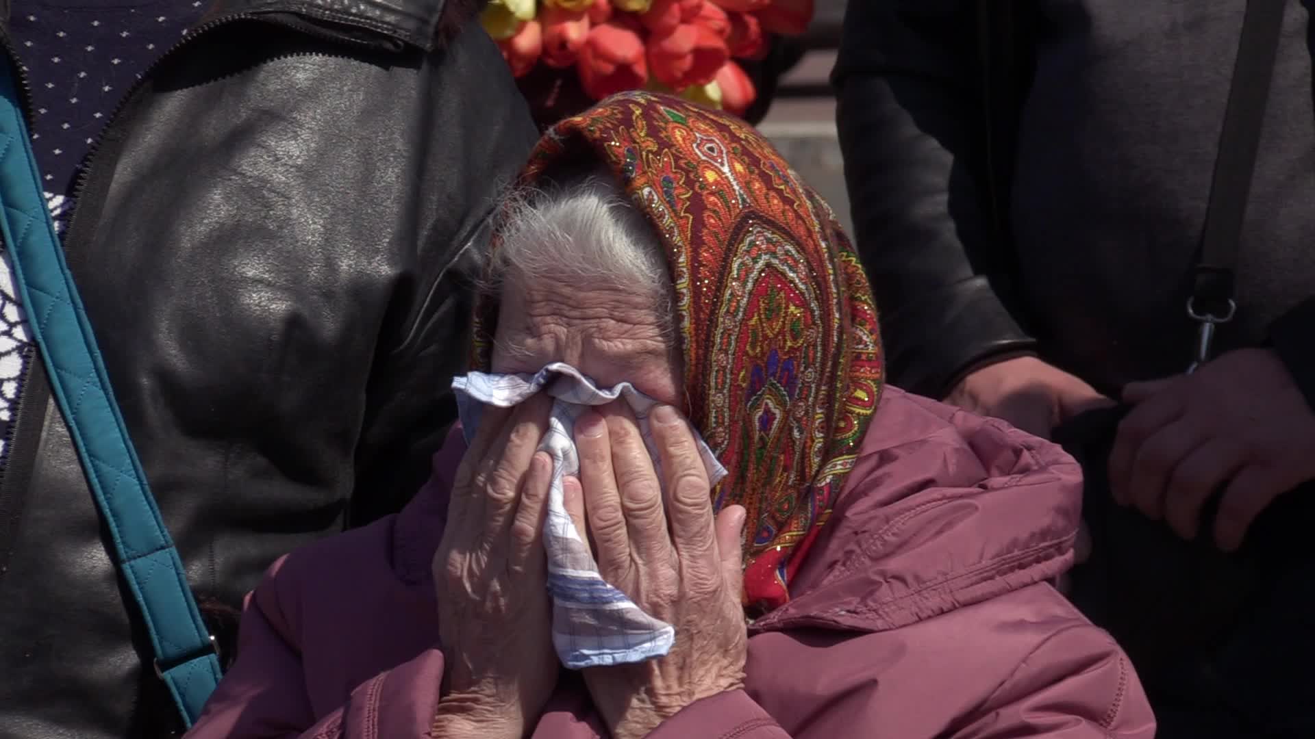 Farewell ceremony for Ukrainian serviceman Yurii Moroz in Kyiv, amid Russia's invasion of Ukraine