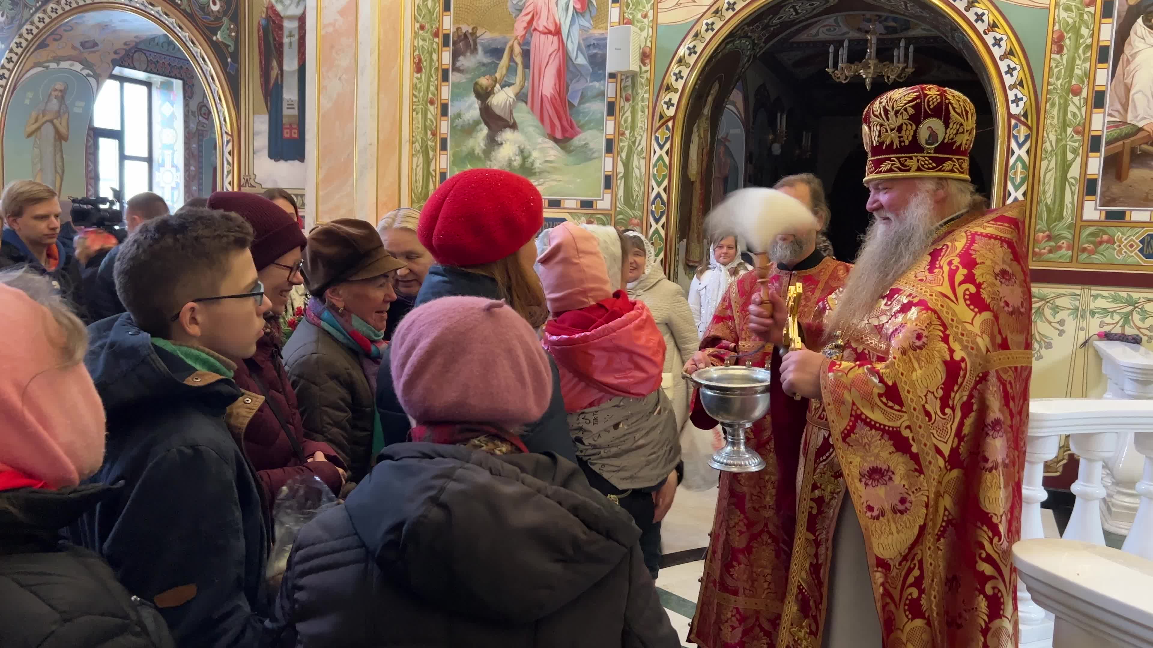 Orthodox Easter Service At The Pechersk Lavra In Kyiv