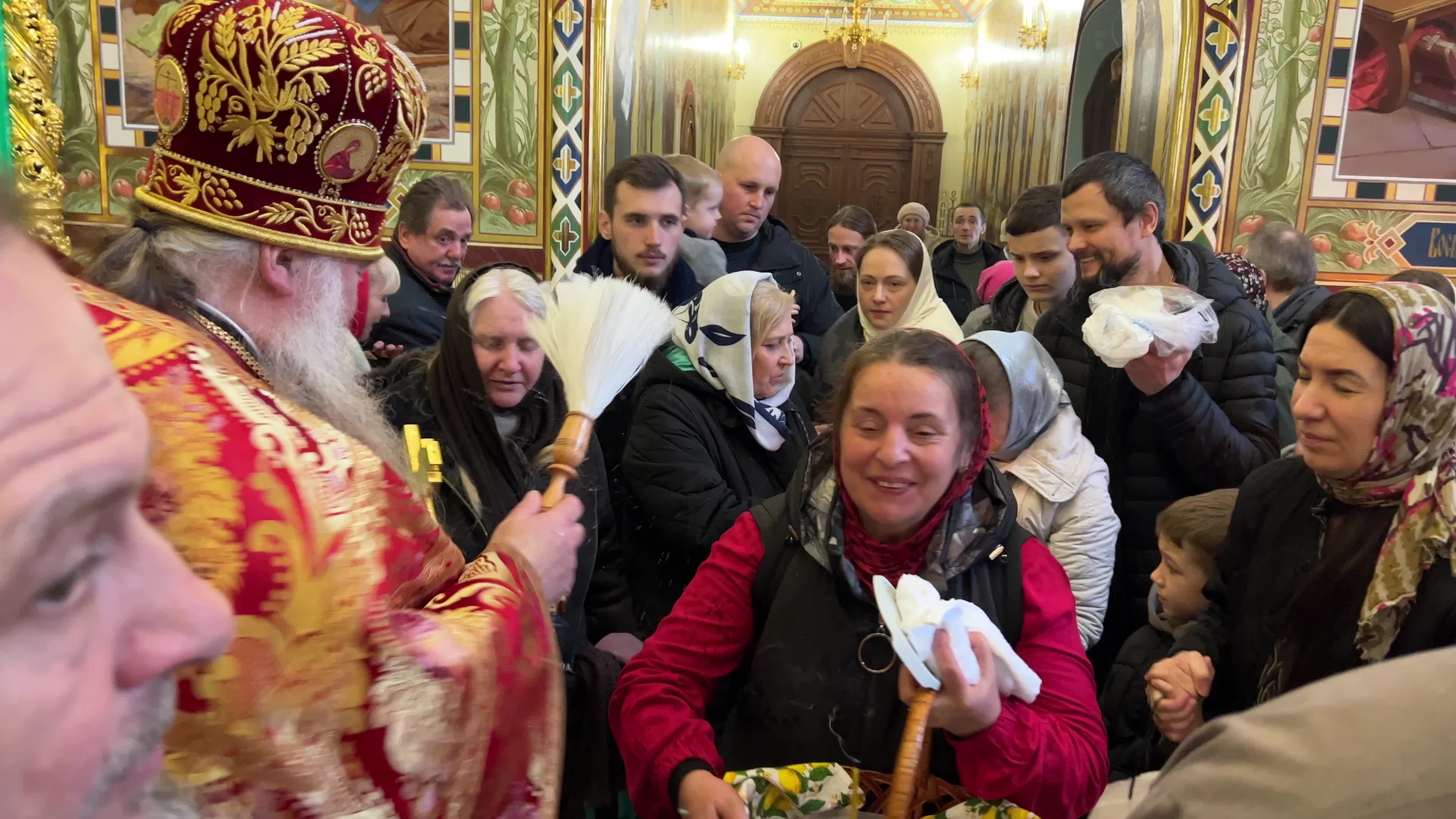 Orthodox Easter Service At The Pechersk Lavra In Kyiv