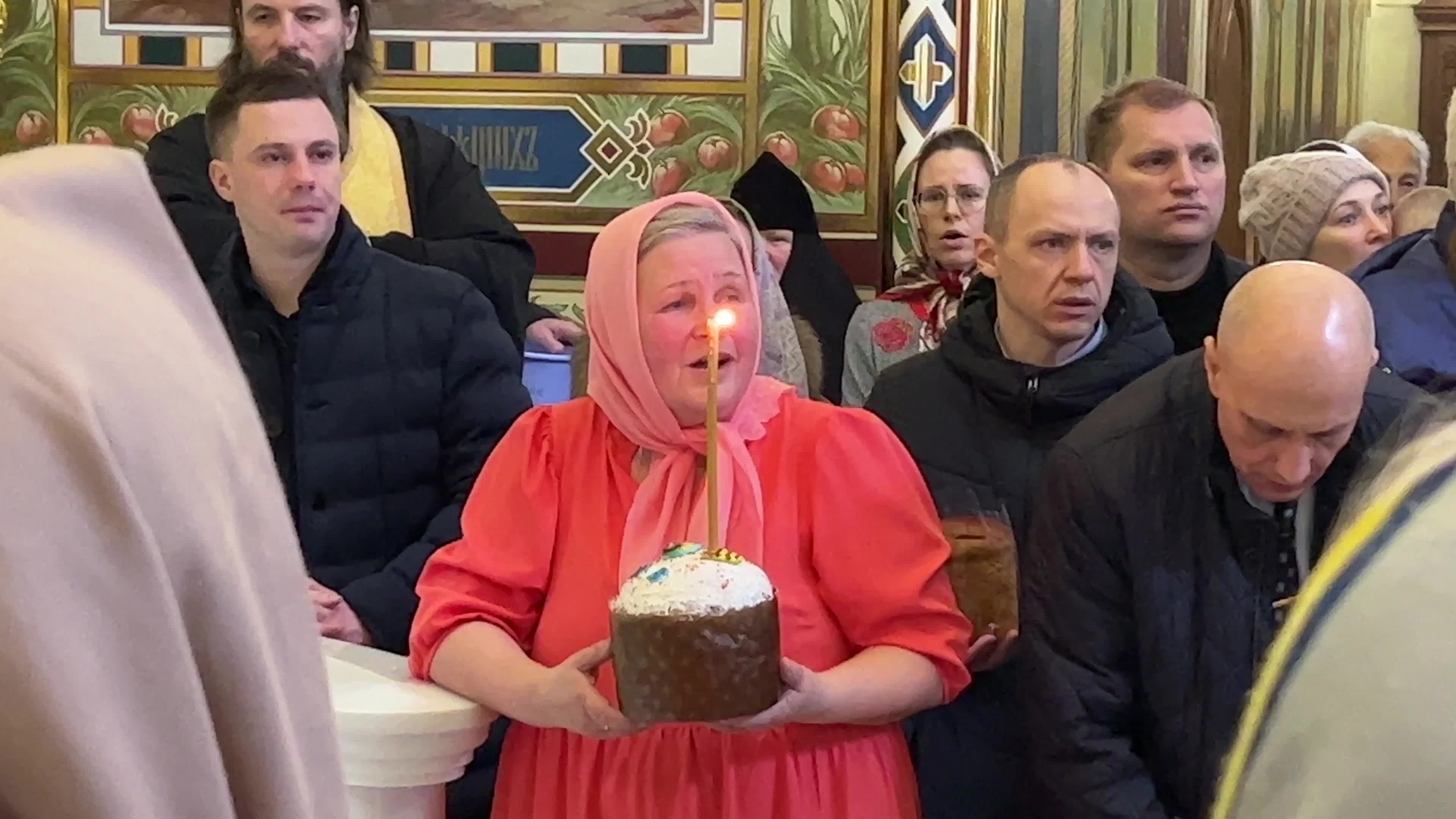 Orthodox Easter Service At The Pechersk Lavra In Kyiv