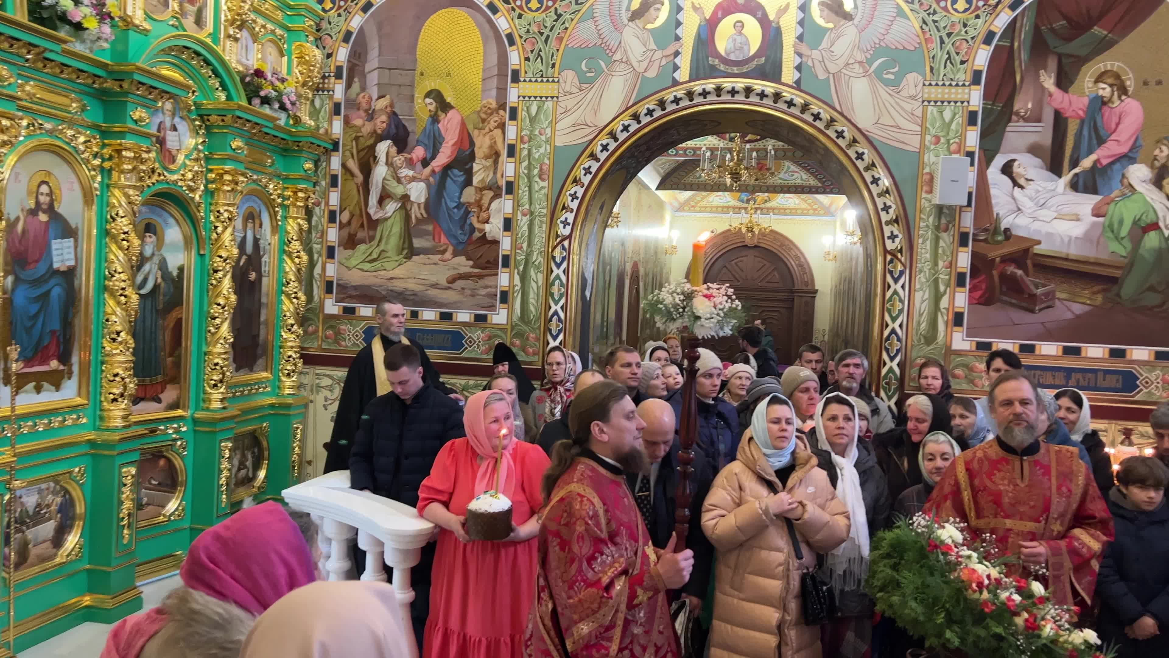 Orthodox Easter Service At The Pechersk Lavra In Kyiv