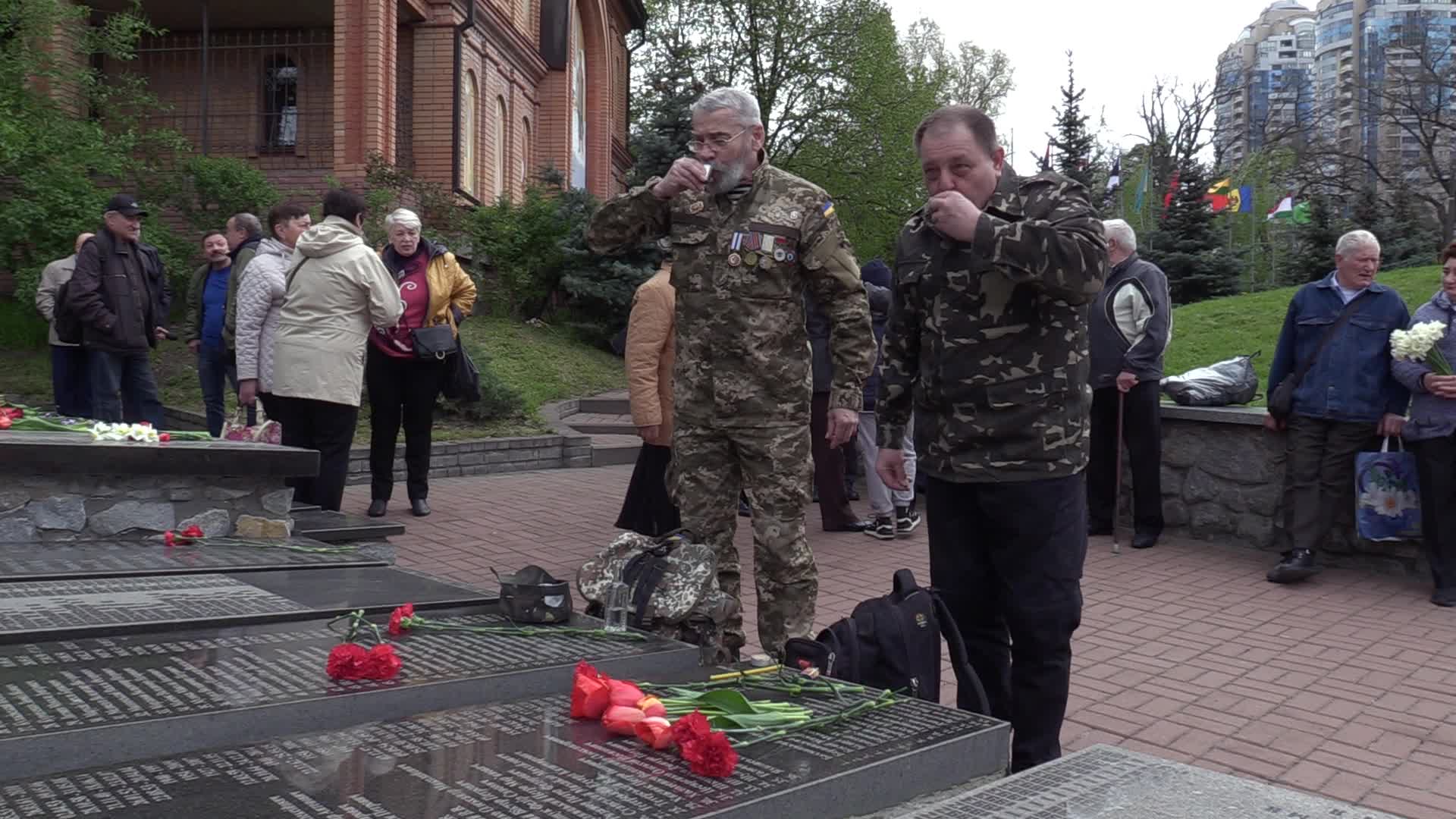 Ukraine Marks The Anniversary Of The Chernobyl Disaster In Kyiv, Amid Russian Invasion Of Ukraine.