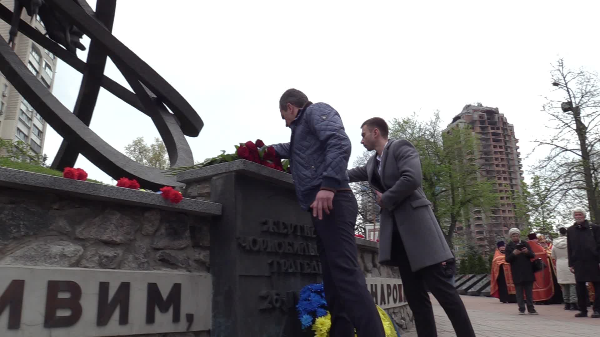Ukraine Marks The Anniversary Of The Chernobyl Disaster In Kyiv, Amid Russian Invasion Of Ukraine.
