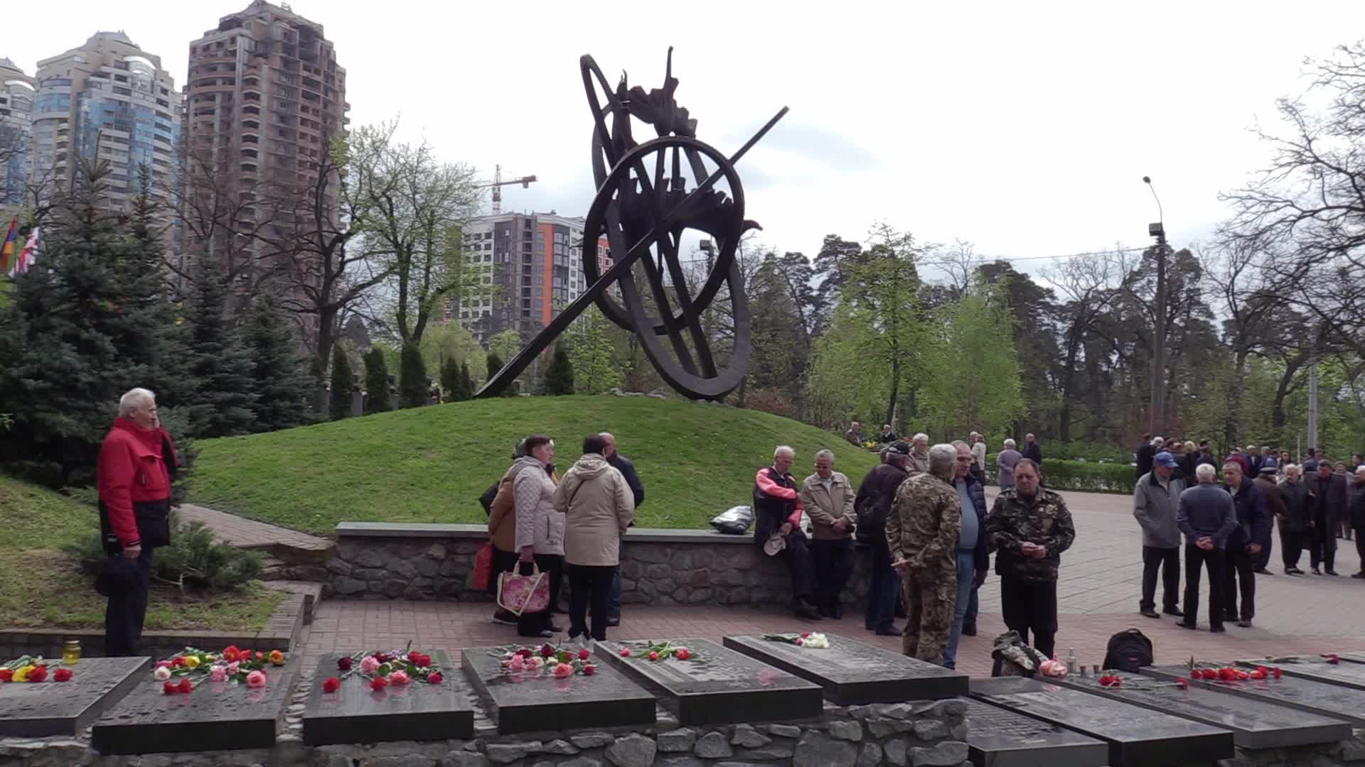 Ukraine Marks The Anniversary Of The Chernobyl Disaster In Kyiv, Amid Russian Invasion Of Ukraine.
