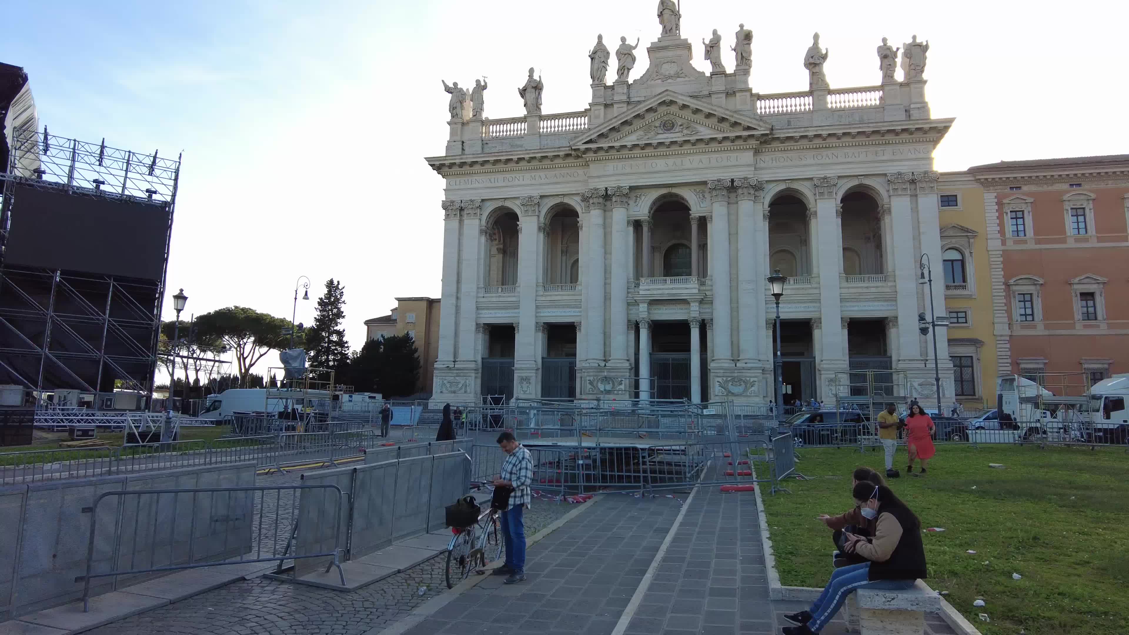 Rome getting ready for 1st May concert