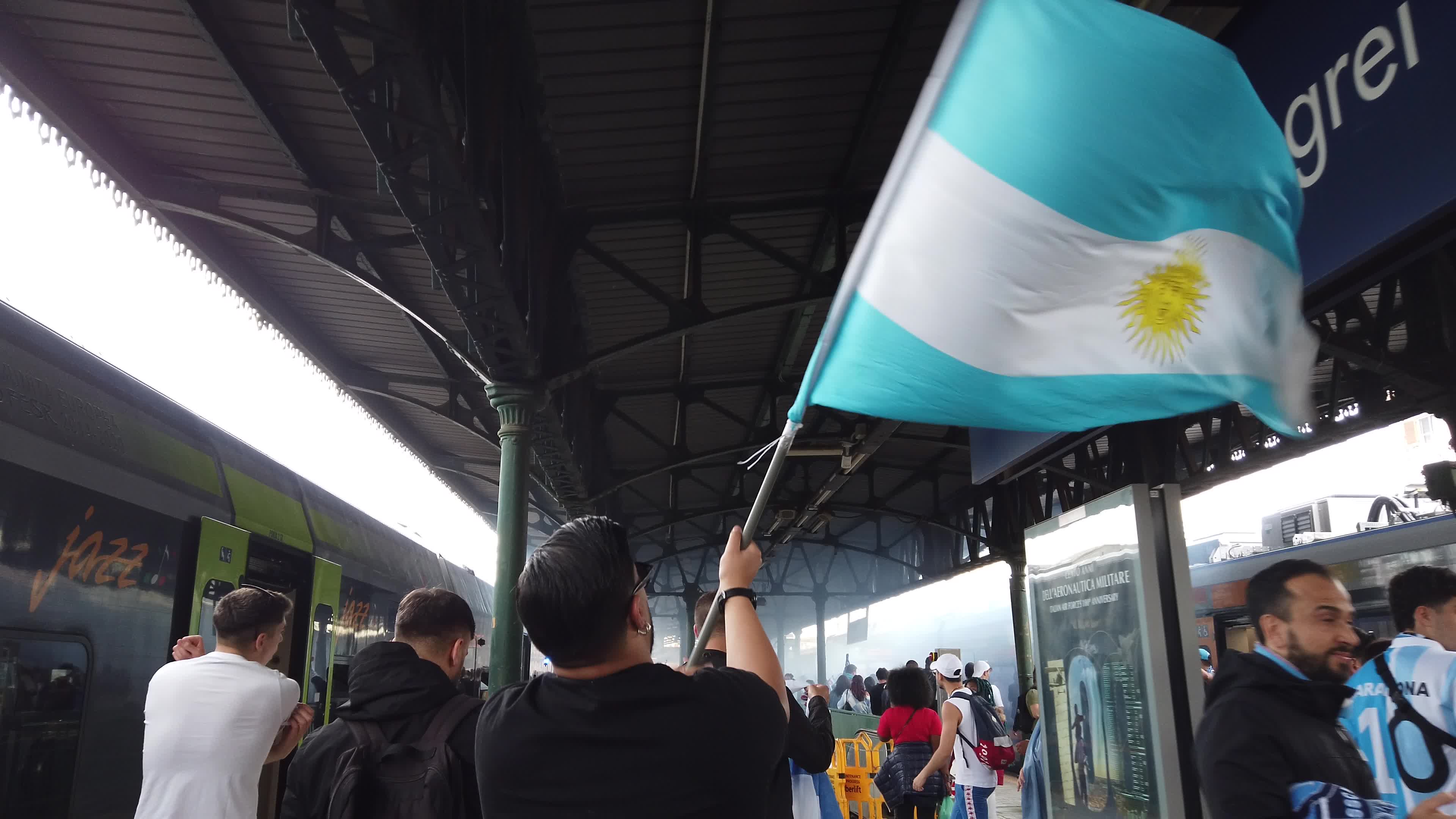 Napoli fans await SSC Napoli-Salernitana - Serie A
