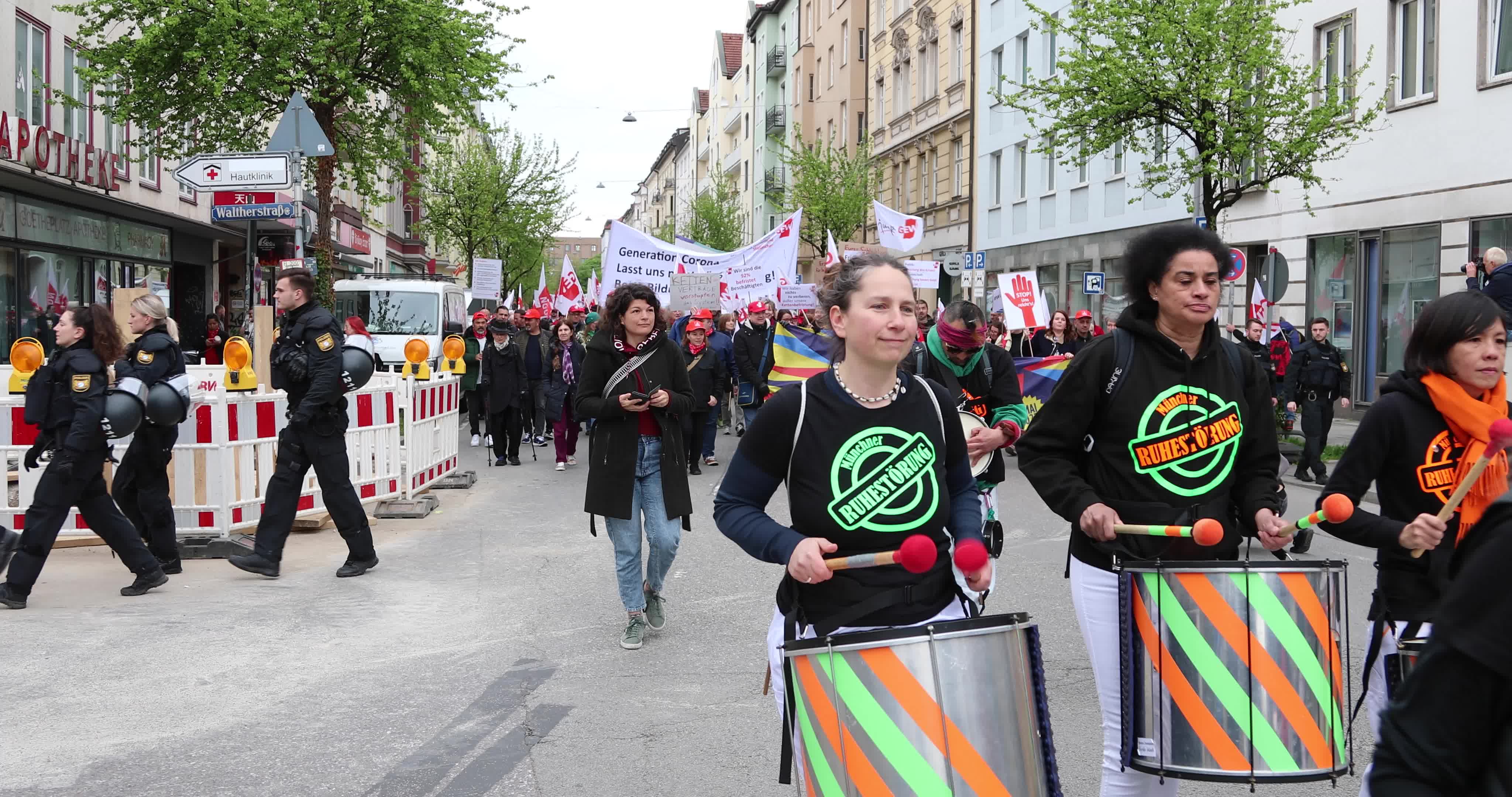 International Worker's Day Demo in Munich