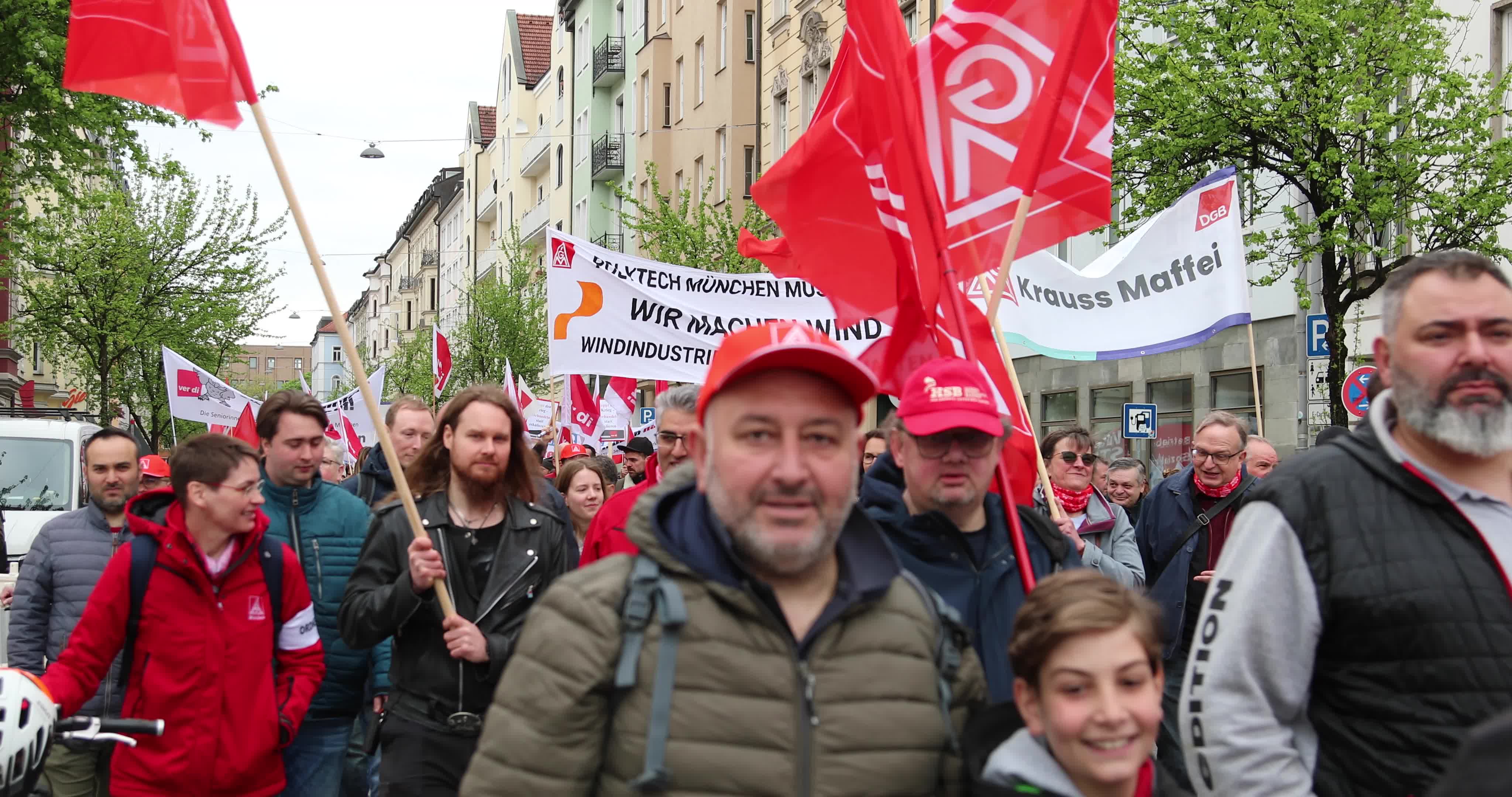 International Worker's Day Demo in Munich
