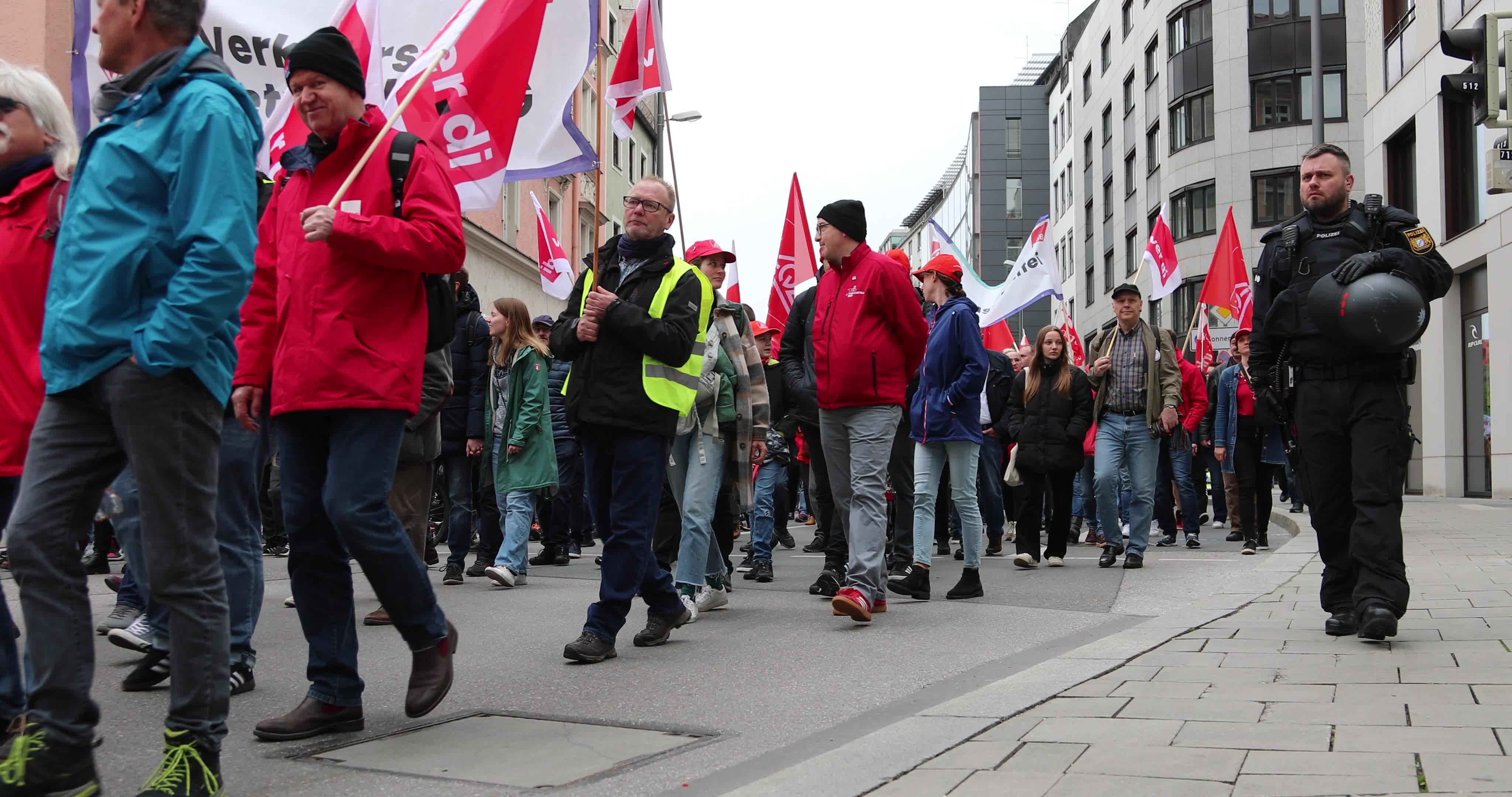 International Worker's Day Demo in Munich